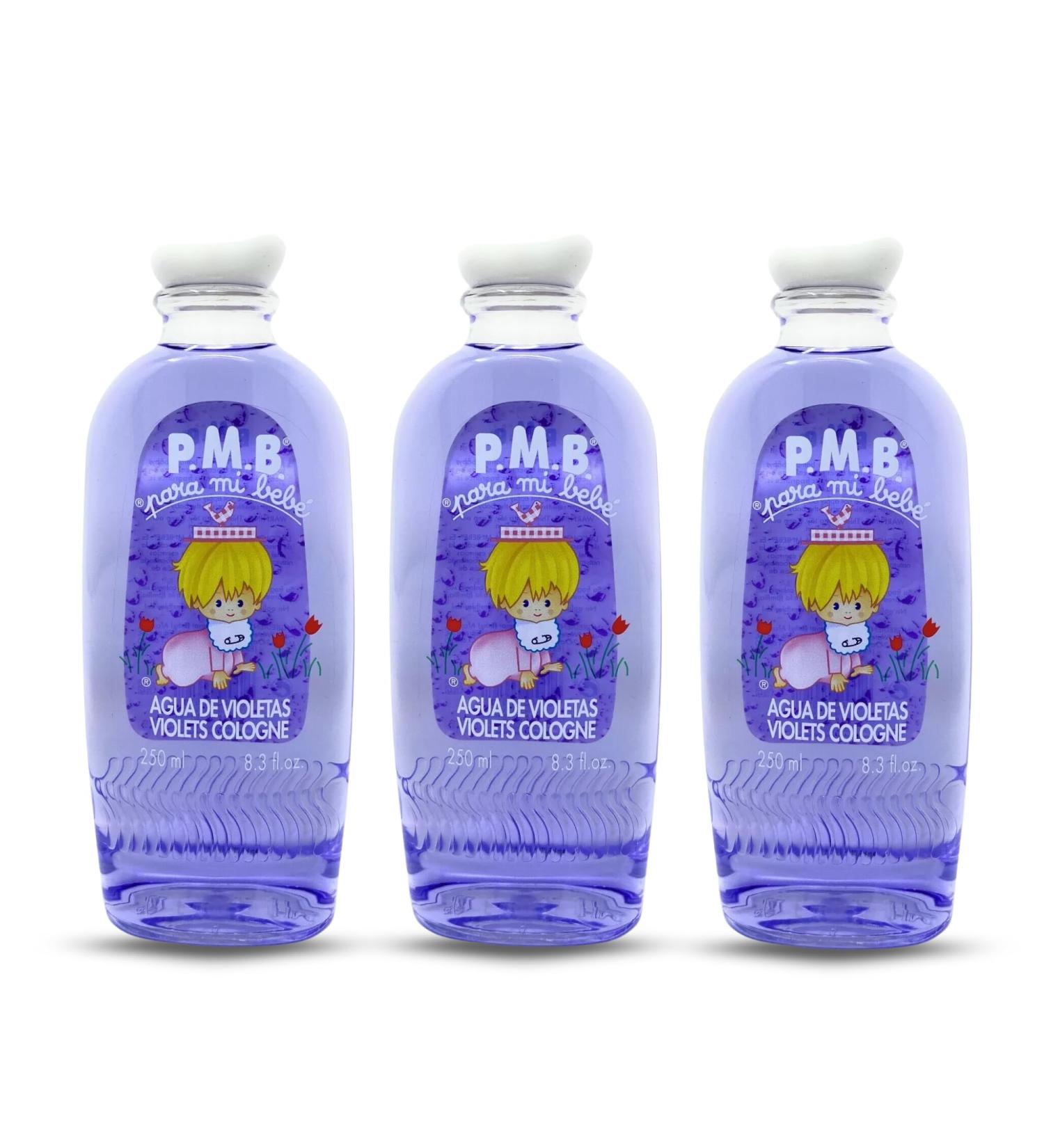 Para Mi Bebe 3 Baby Cologne 8.3 oz./250 ml (Violet) - Buy Online on GoSupps.com