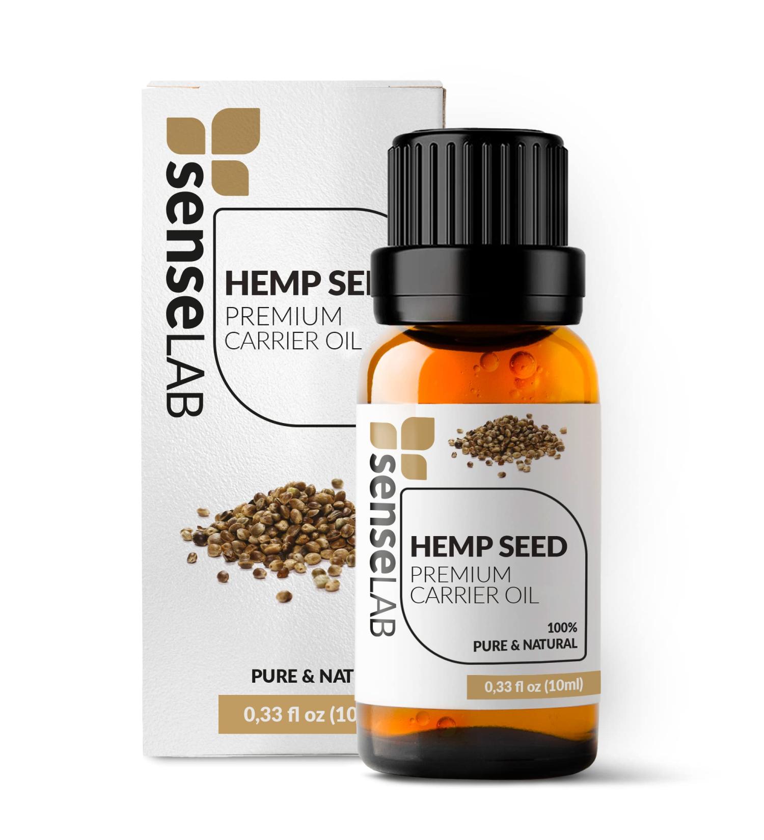 Organic 100% Pure Hemp Seed Oil 30ml - Cold Pressed Carrier Oil for Skin & Hair Care - Moisturizing & Nourishing Formula - Ideal for Dogs - Buy Online on GoSupps.com