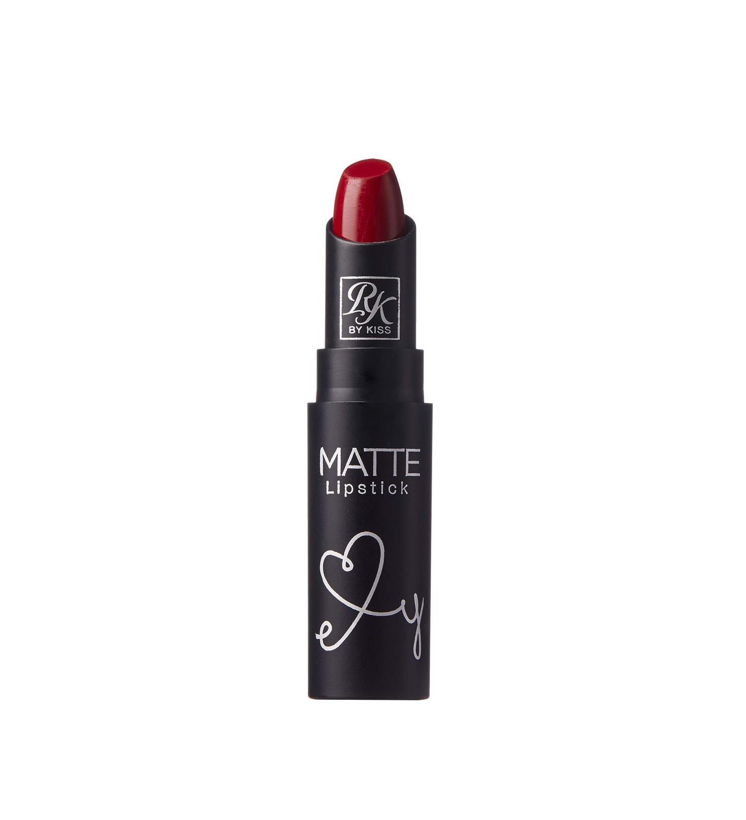 KISS Ruby Kisses Matte Lipstick in Kiss Red - Long-Lasting Lip Color (RMLS07) - 1 Count - Buy Online on GoSupps.com