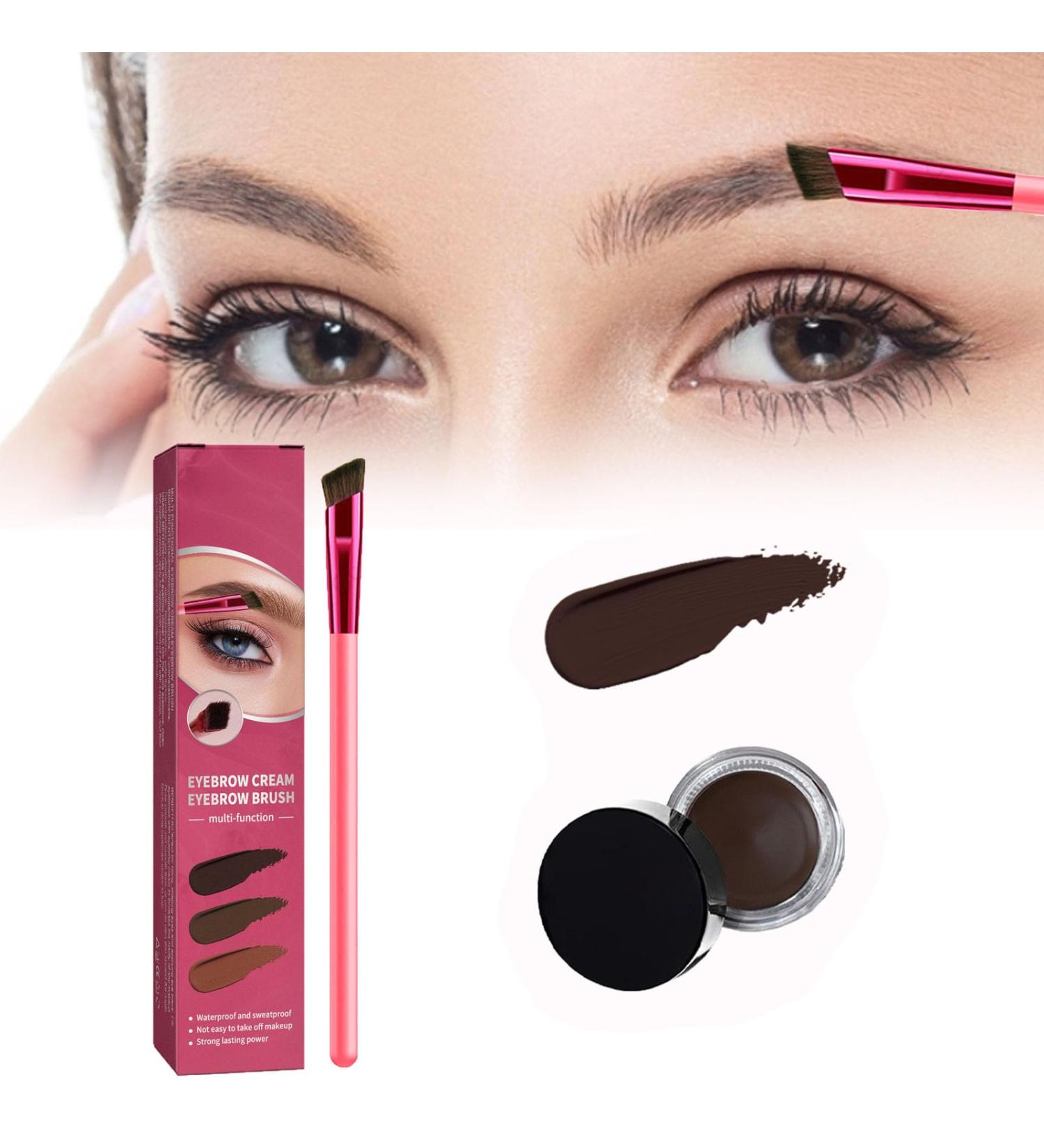 Home Eyebrow Care Kit 4D Laminated 4D Laminated Brow Home-Grooming Kit Multi-function Eyebrow Concealer Contour Brush Waterproof & Long Lasting (Taupe) - Buy Online on GoSupps.com