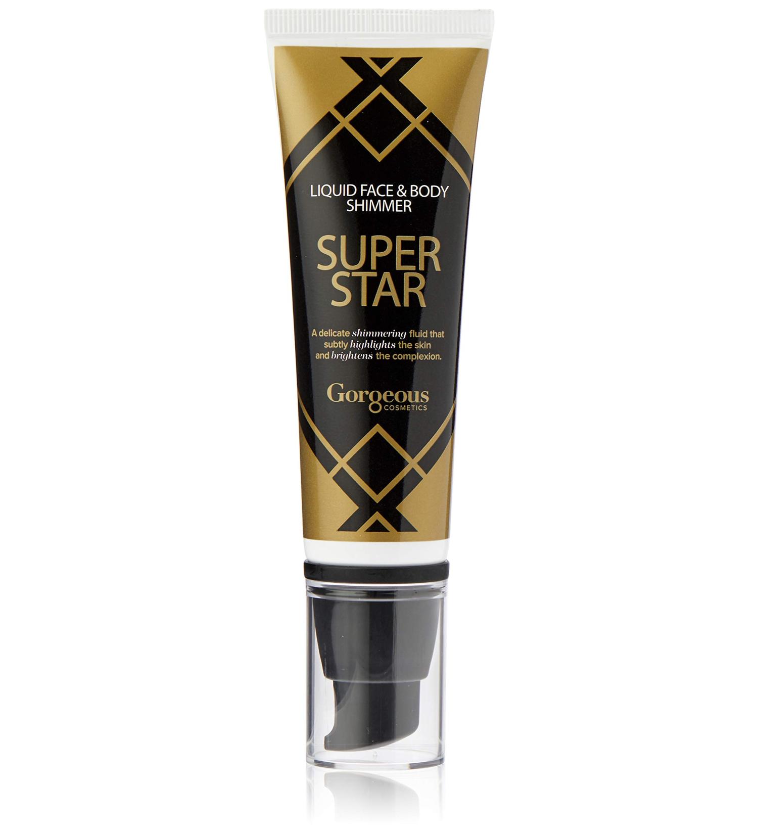 Superstar Liquid Bronze Shimmer by Gorgeous Cosmetics | Face and Body Glow - Buy Online on GoSupps.com