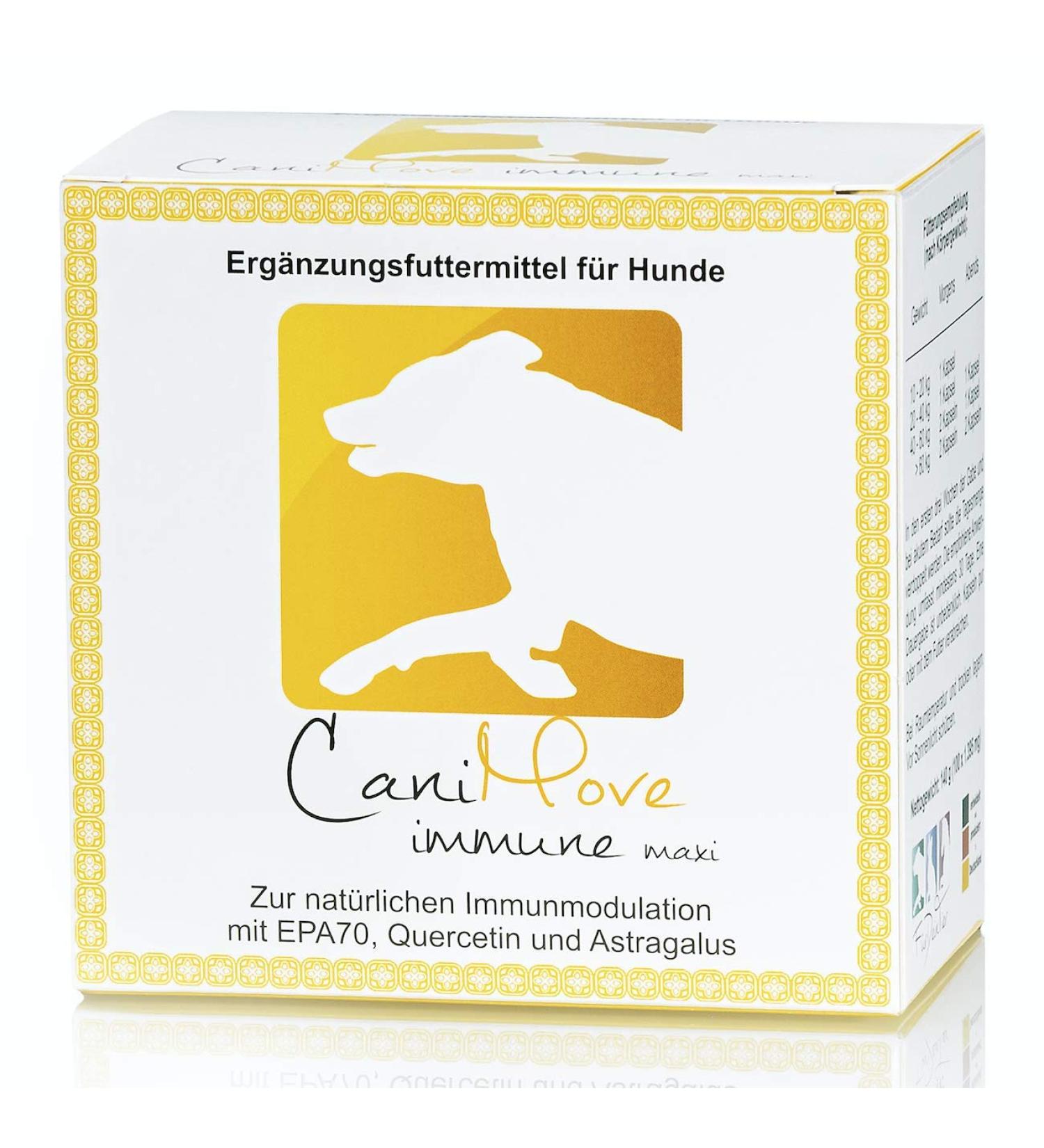 Canimove Immune Maxi - EPA70 + Tragant + Enovita OPC for Dogs | 100 Capsules - Immune Support Supplement - Buy Online on GoSupps.com