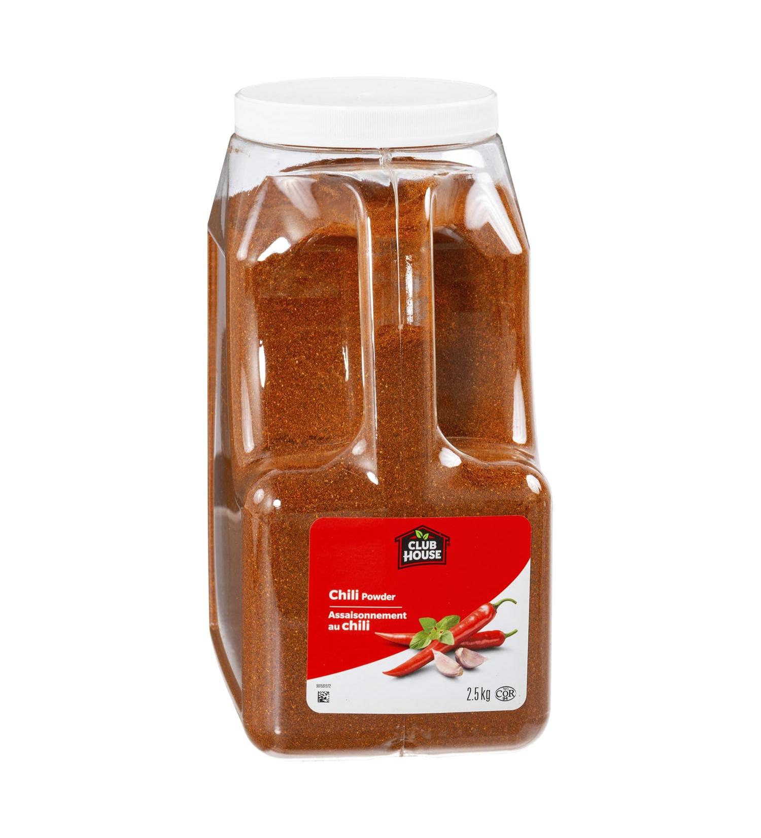 Club House Quality Natural Herbs & Spices CHILI POWDER 2.5kg (pack of 1) - Buy Online on GoSupps.com