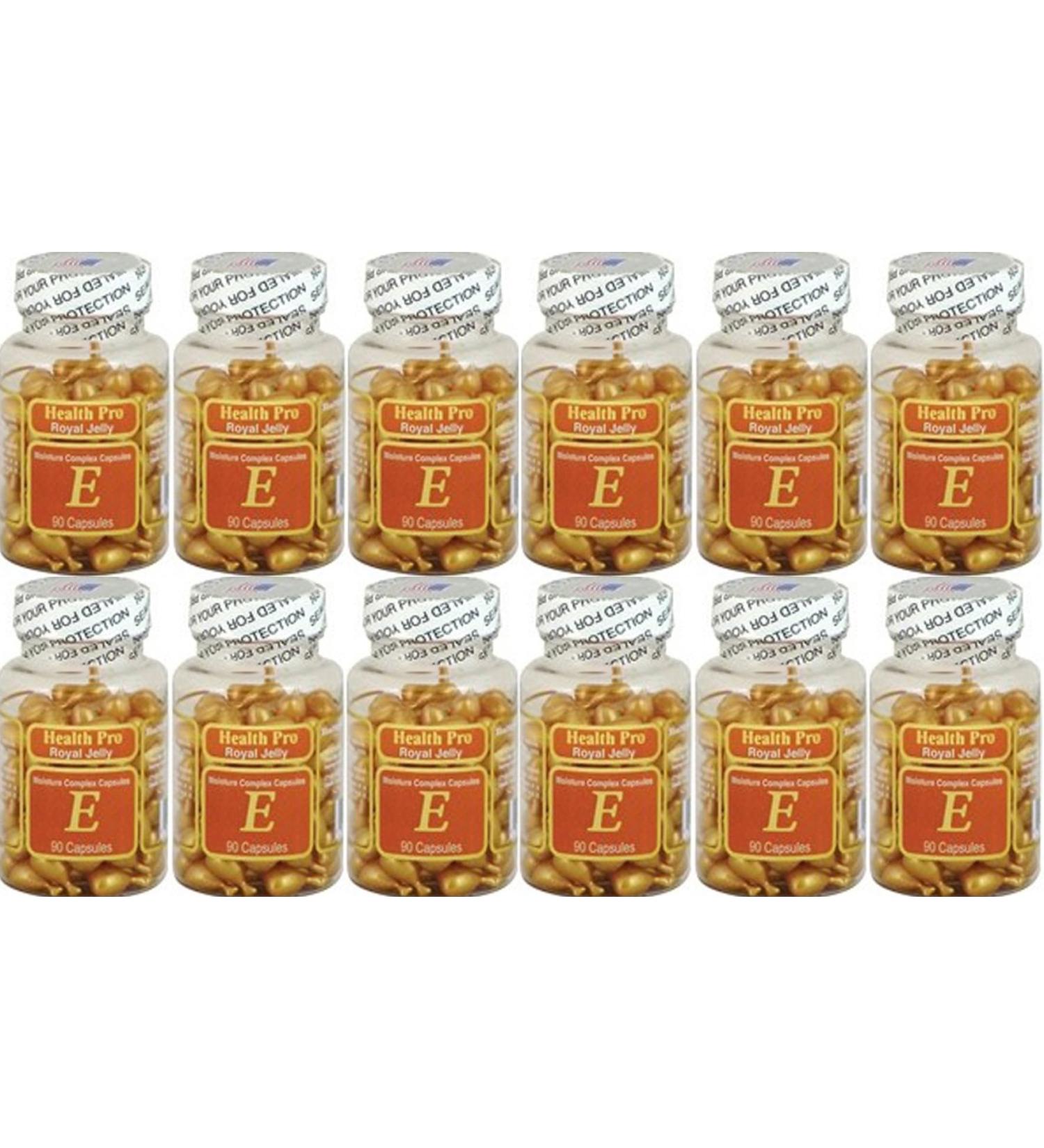 NU-Health Royal Jelly Vitamin E Moisture Complex (90 Capsules) - 24 Pack - Buy Online on GoSupps.com