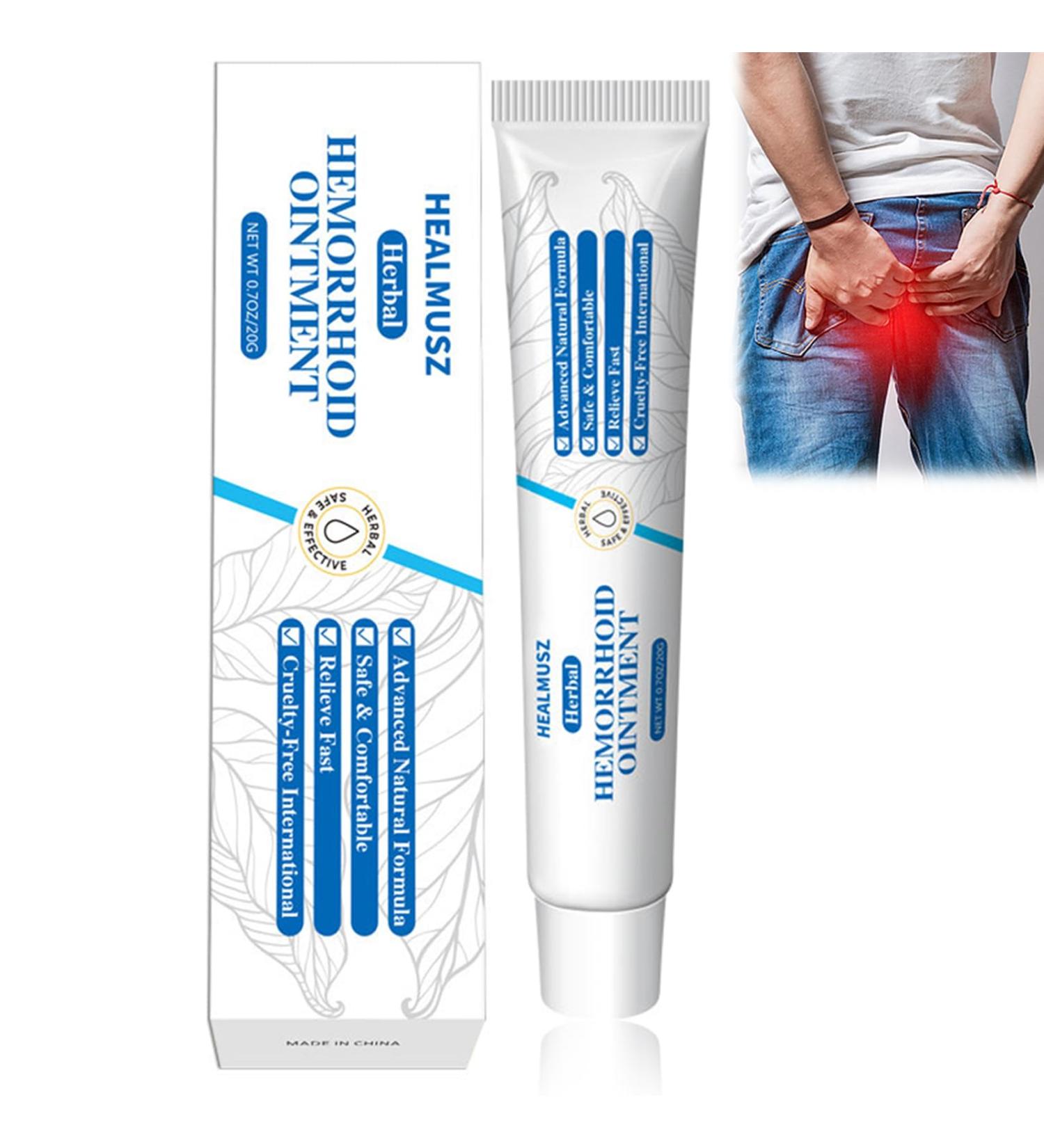 Natural Herbal Hemorrhoid Cream for Effective Piles Treatment & Pain Relief - Buy Online on GoSupps.com