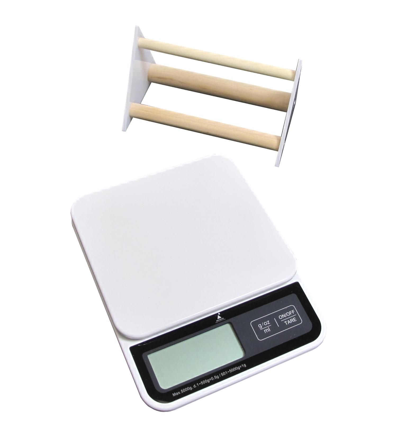 W.C. Redmon Deluxe Digital Small Animal and Aviary Scale with Perch - Golds & Yellows - Buy Online on GoSupps.com