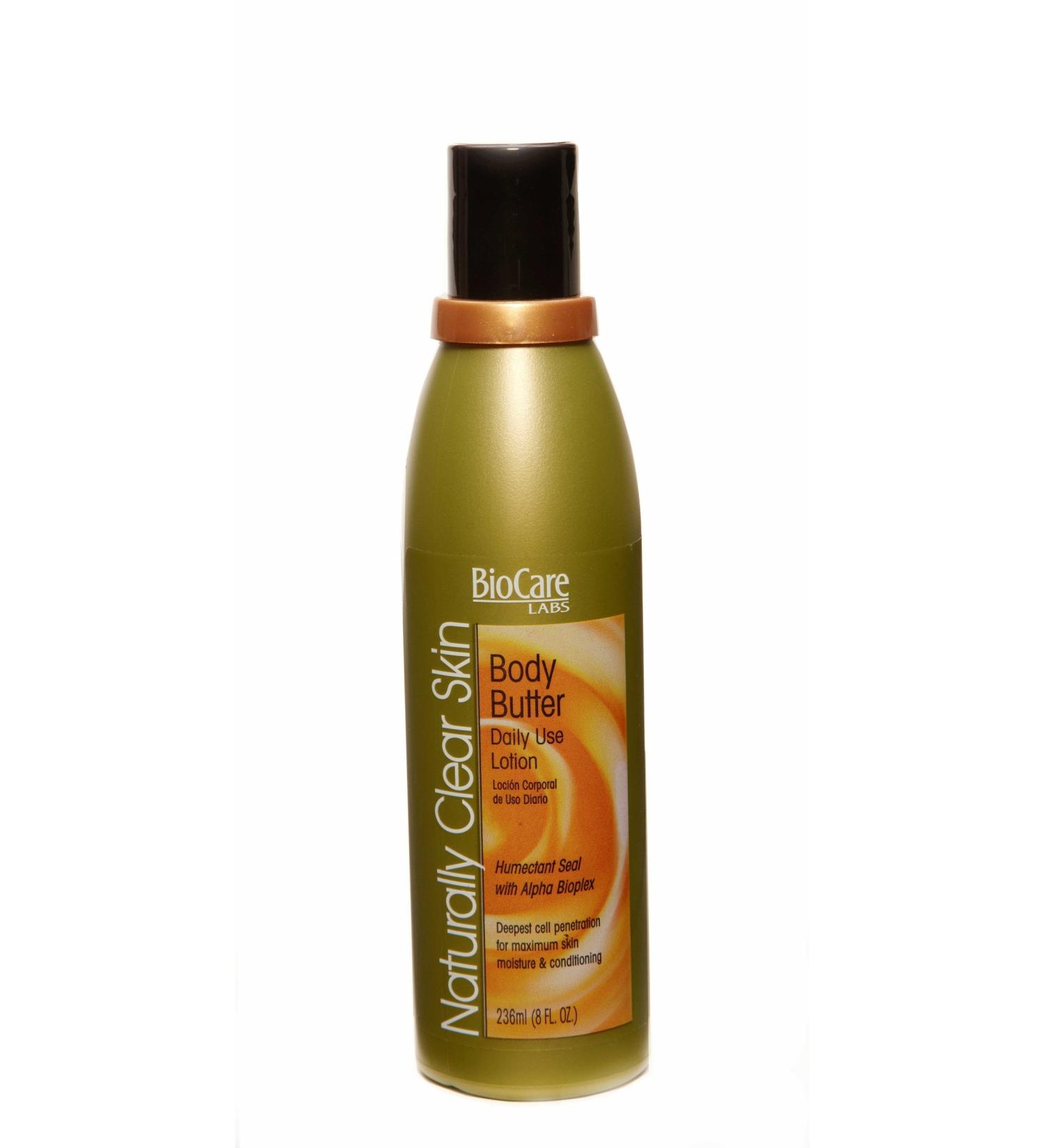 BioCare Naturally Clear Skin Body Butter Daily Lotion