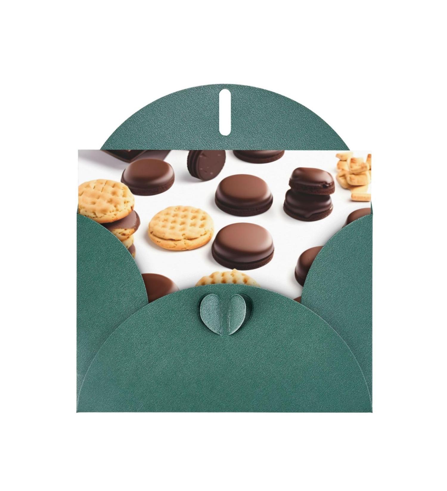  FRESQA FRESQA Cookies Food Chocolate Chip Biscuits Chic And Dazzling Greetings Holiday Card Thank You Card Friendship Card Thinking Of You Card - Buy Online on GoSupps.com