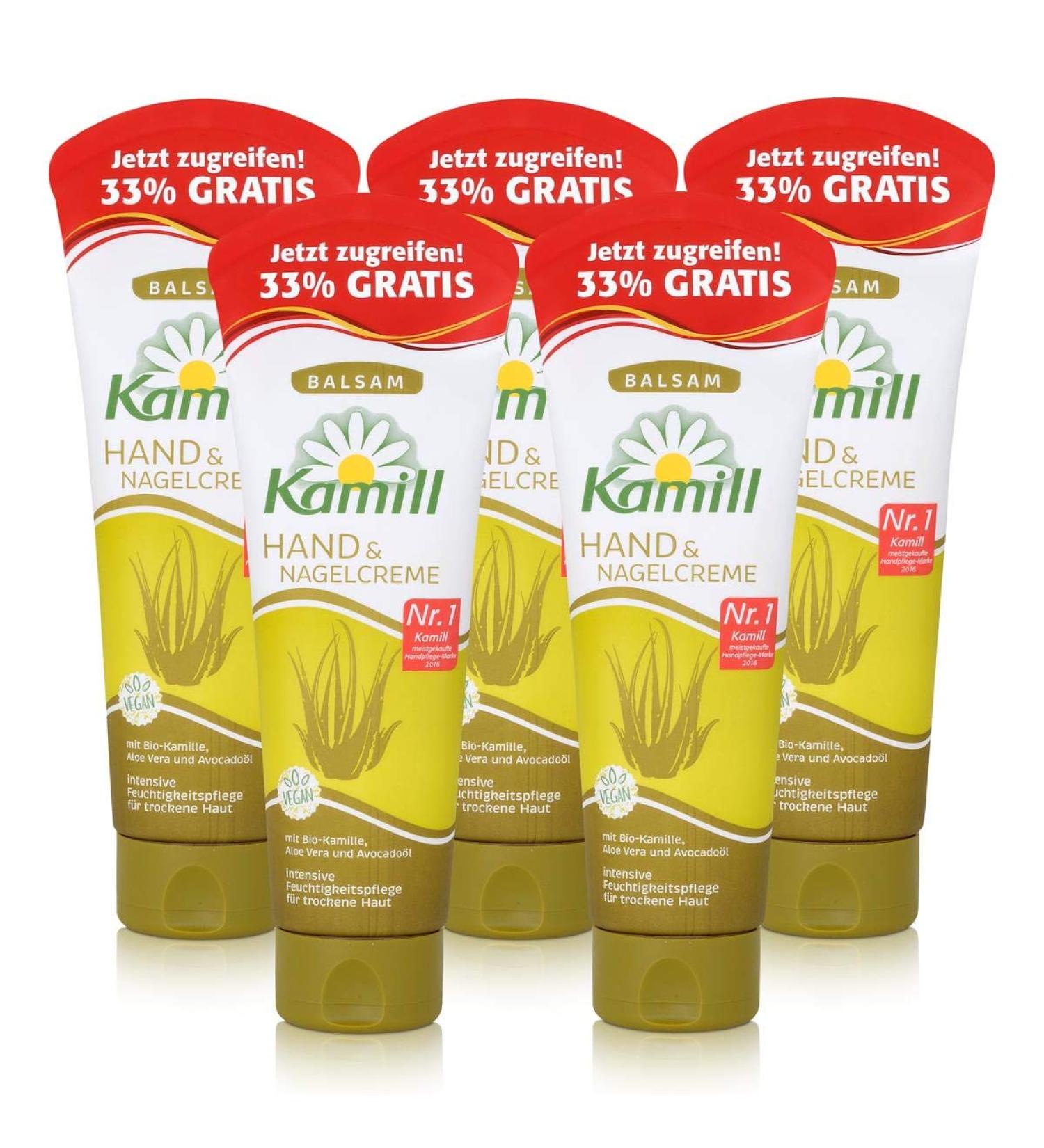 Burnus Kamill Cream Tube 100ml Pack of 5