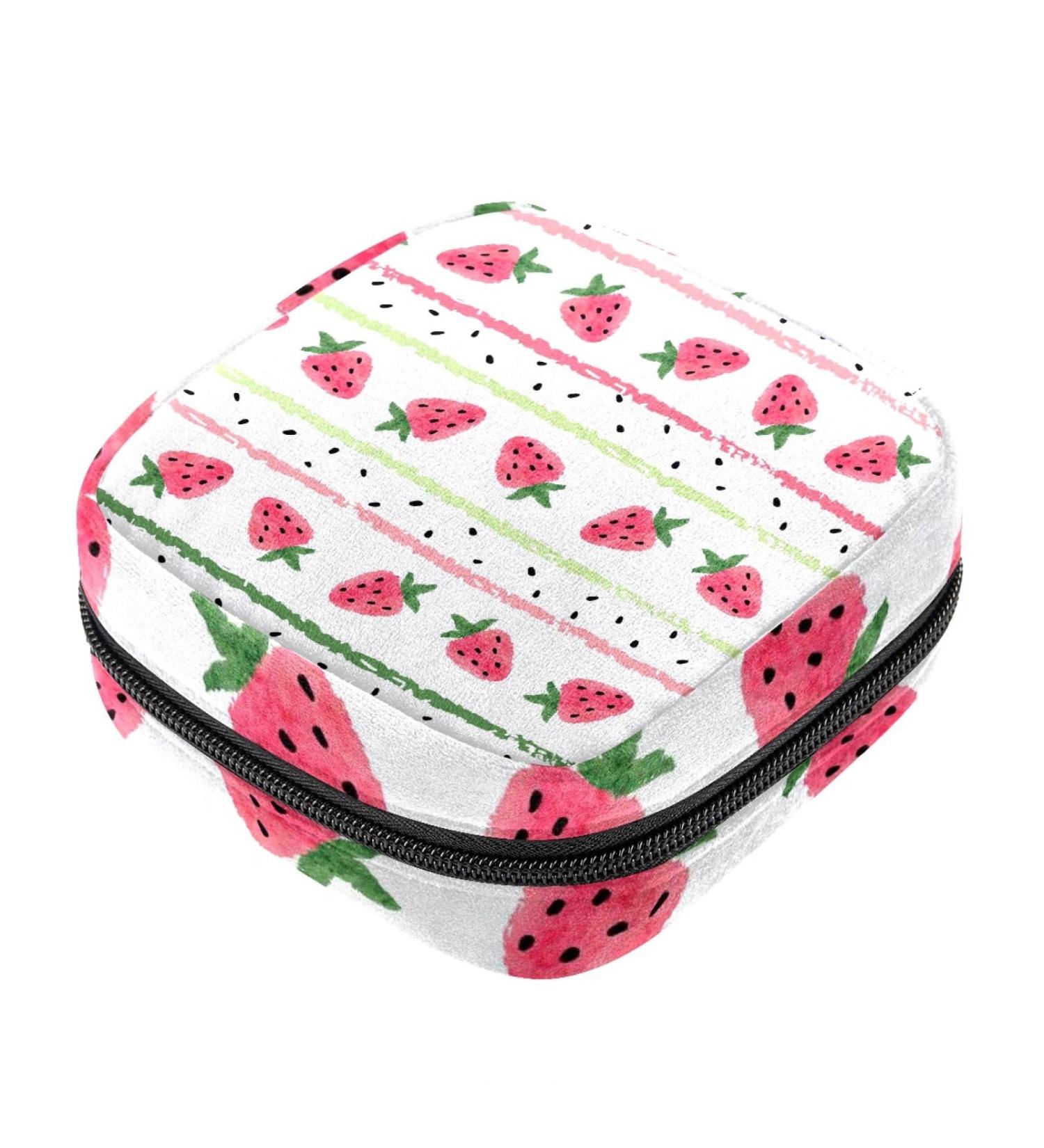 Sanitary Napkin Storage Bag - Portable Period Pouch for Women & Teen Girls | Menstrual Cup & Nursing Pad Holder - Multicolor - Buy Online on GoSupps.com