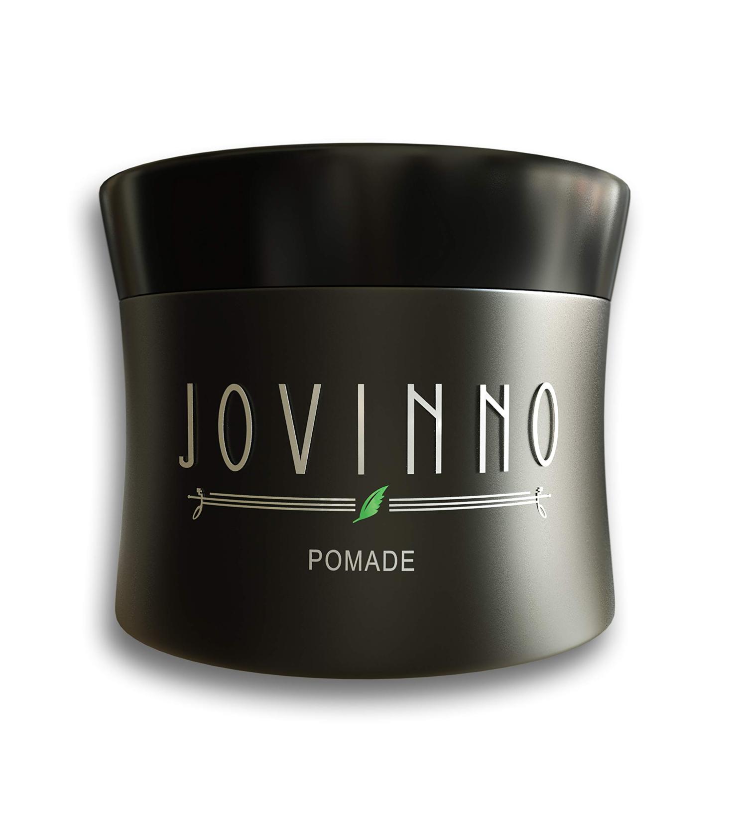 Jovinno Natural Premium Hair Pomade/Wax - Medium to Strong Hold, Non-Greasy, Water Soluble - 5oz - Made in France - Buy Online on GoSupps.com