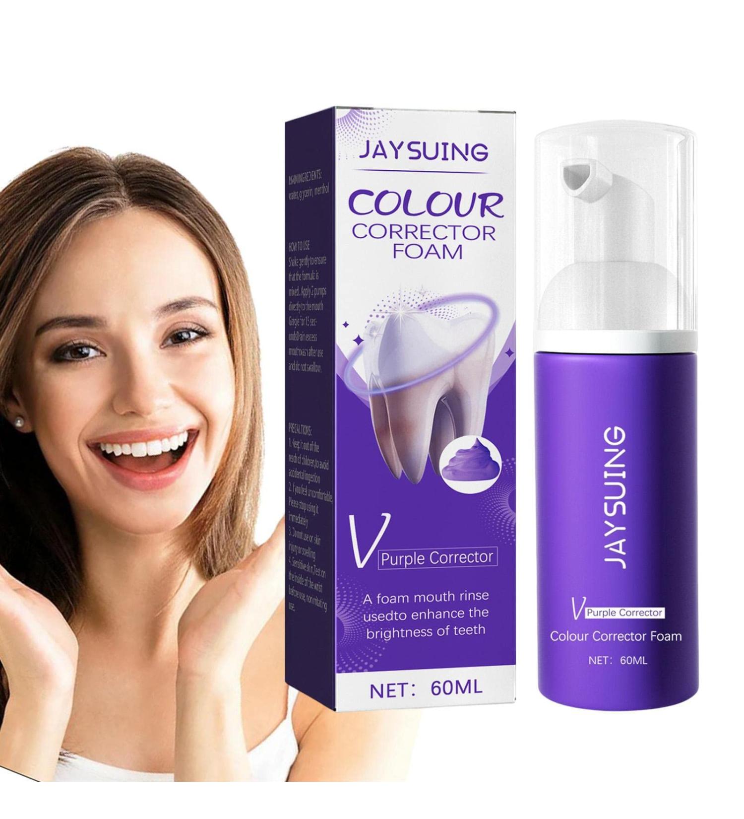 ARTBY Color Corrector Toothpaste 60ml Stain Removal Toothpaste Intensive Stain Removal Dental Fresh Breath Toothpaste Artiby - Buy Online on GoSupps.com