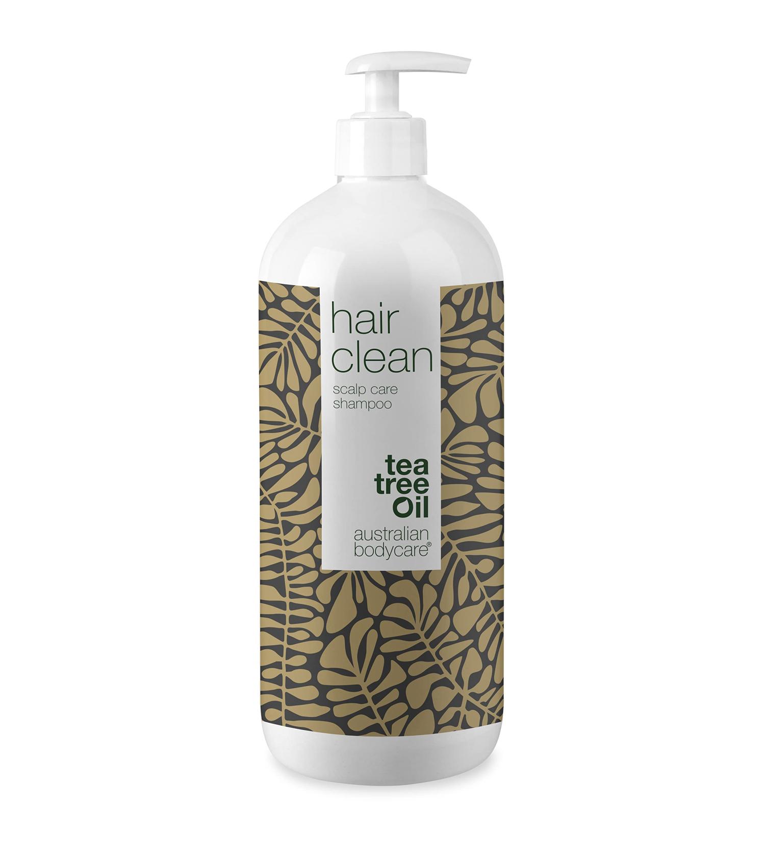 Anti-Dandruff Shampoo with Tea Tree Oil 1000 ml | 100% Vegan Scalp Care for Dry Itchy Scalp Psoriasis & Neurodermatitis | 1 Pack - Buy Online on GoSupps.com