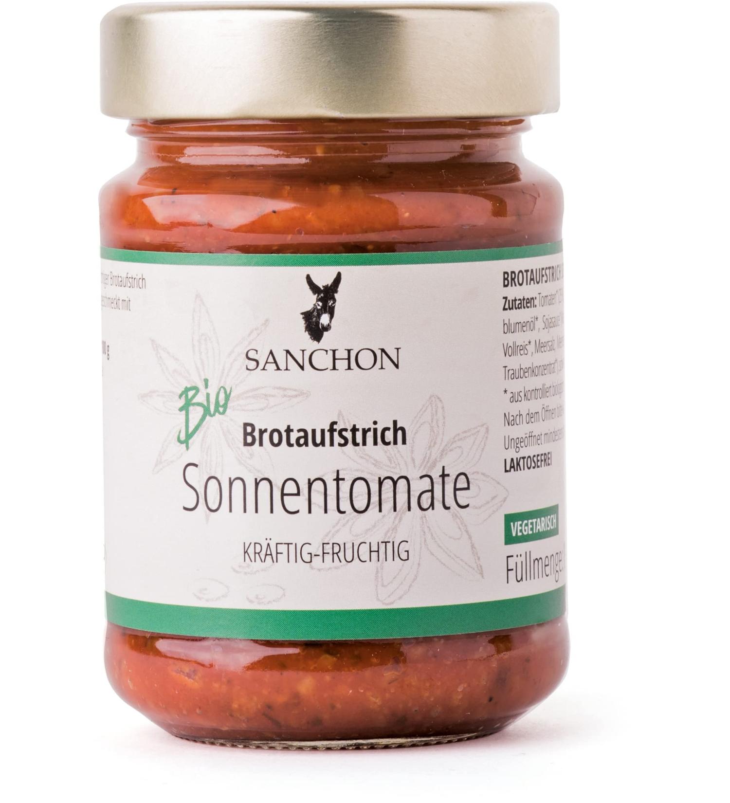 Organic Sun-dried Tomato Spread Sanchon (6 x 190 gr)