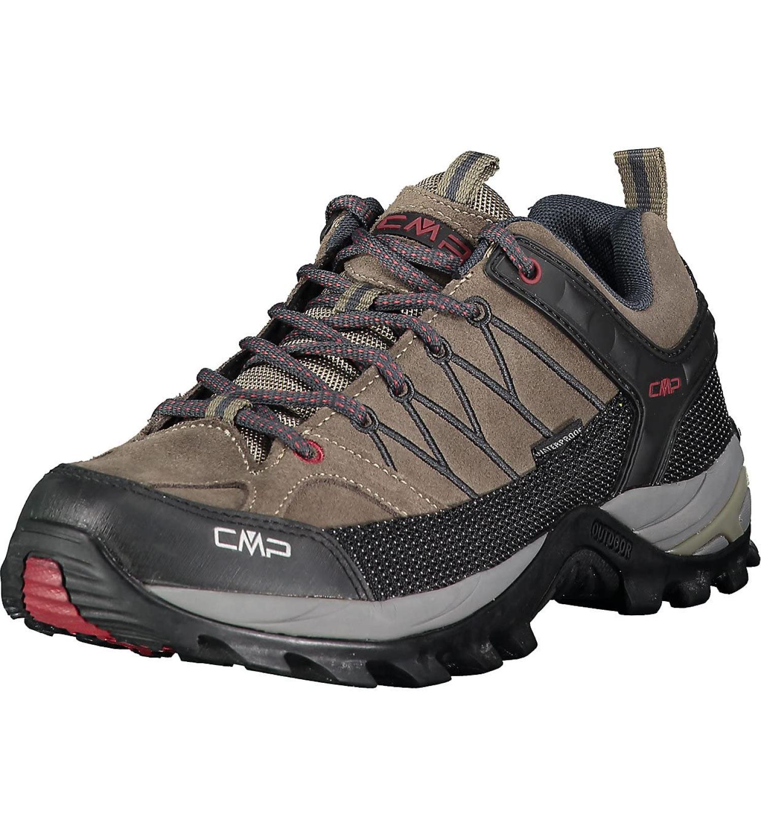 CMP Women's Rigel Low WP Trekking & Hiking Shoes - Dark Green Anthracite 44 EU | International Shipping Available - Buy Online on GoSupps.com