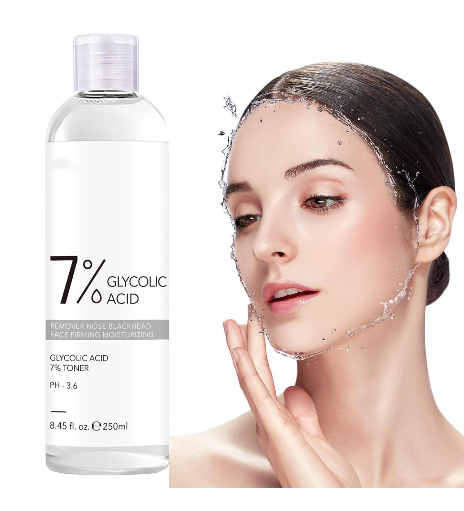 7% Glycolic Acid Toner Refreshing Toner Water Korean Toner to Nourish Sooths Skin - Buy Online on GoSupps.com