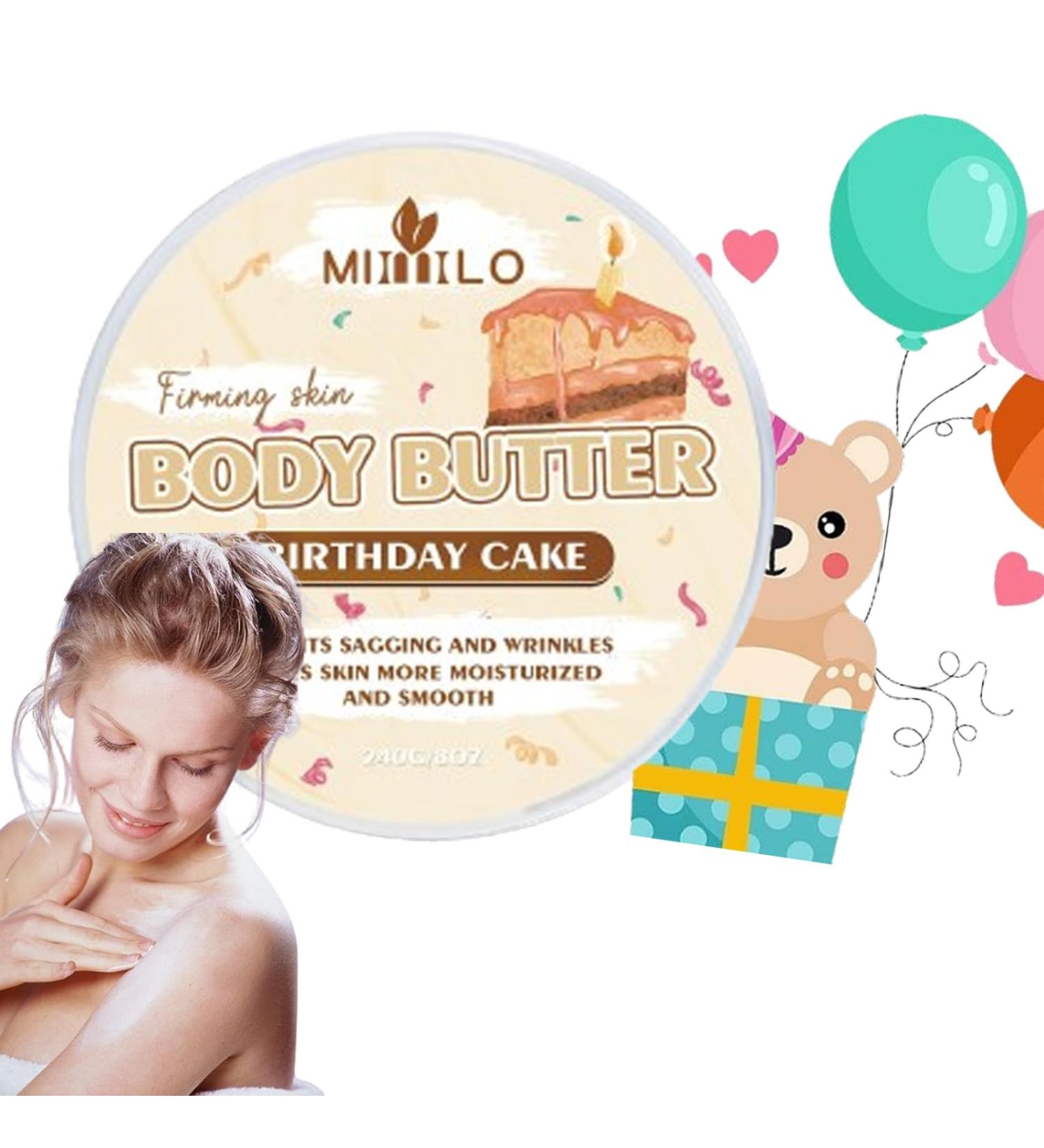 Body Glaze Body Butter Donut - Moisturizing & Nourishing Birthday Cake Body Cream for All Skin Types - Buy Online on GoSupps.com