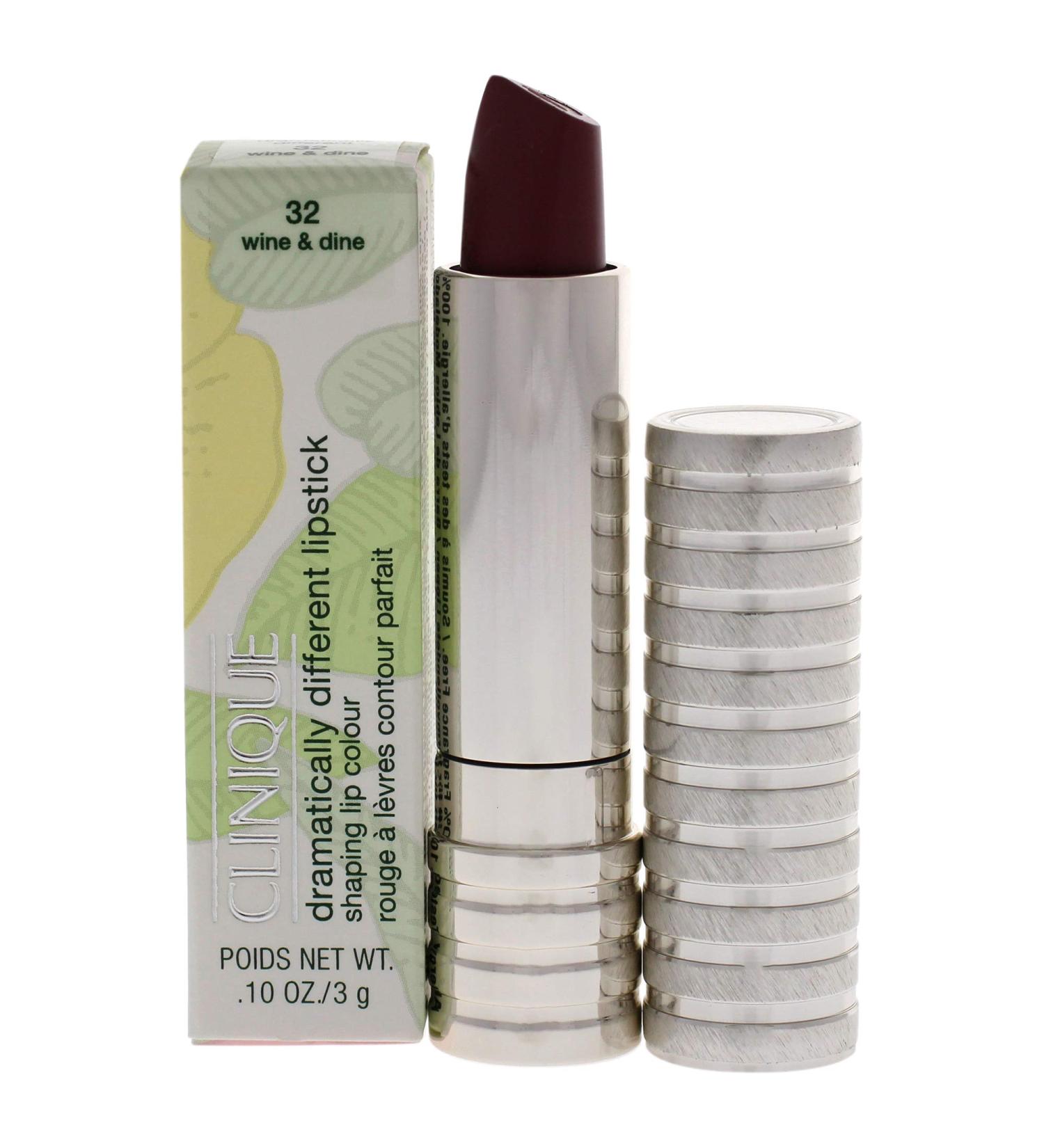Clinique Dramatically Different Shaping Lip Colour - 32 Wine and Dine | Women's Lipstick 0.10 oz - Buy Online on GoSupps.com