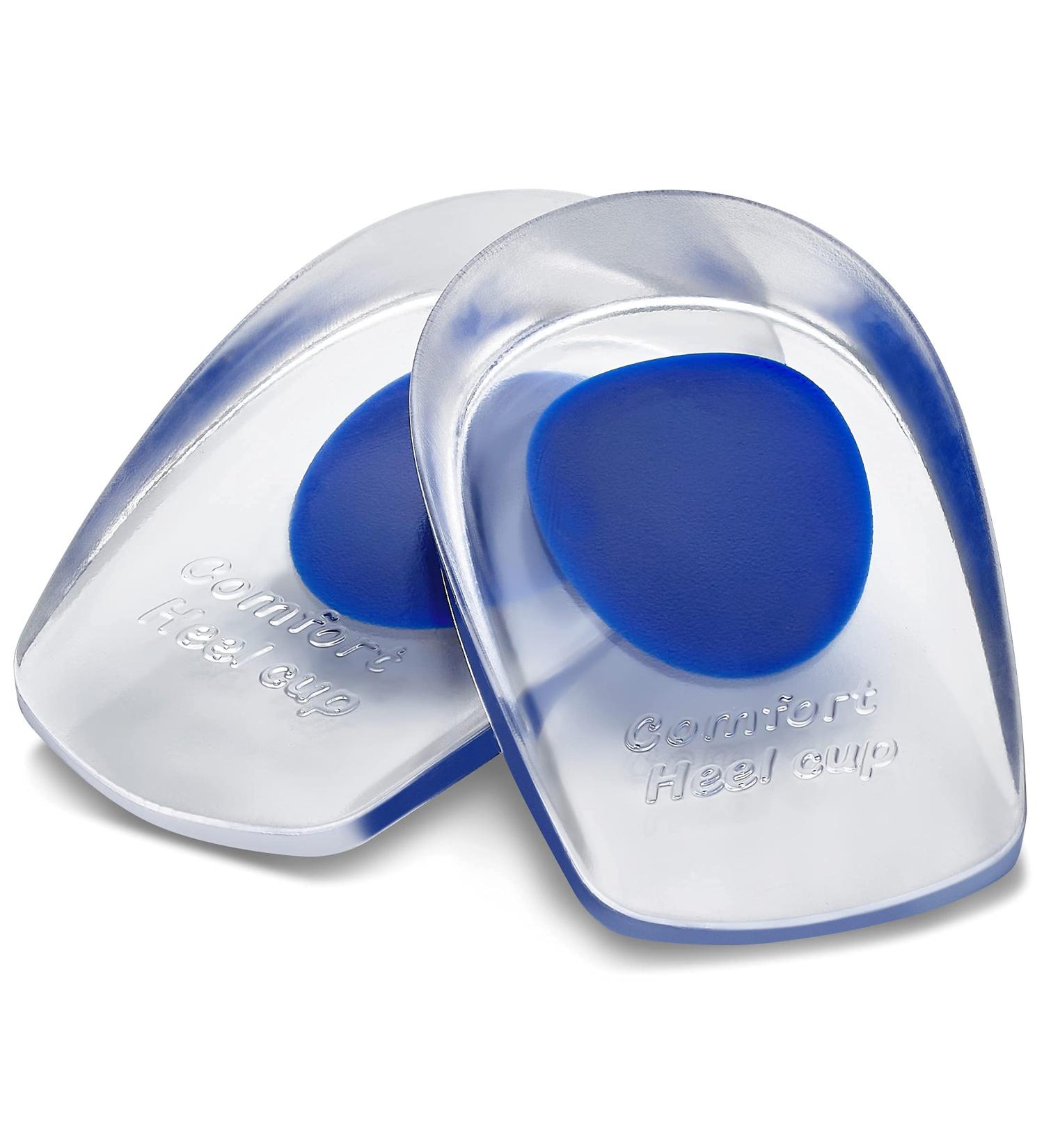 Gel-Dersen Silicone Gel Shoe Inserts for Plantar Fasciitis & Heel Pain Relief | Comfort Pads for Sizes 4.5-8 - Buy Online on GoSupps.com