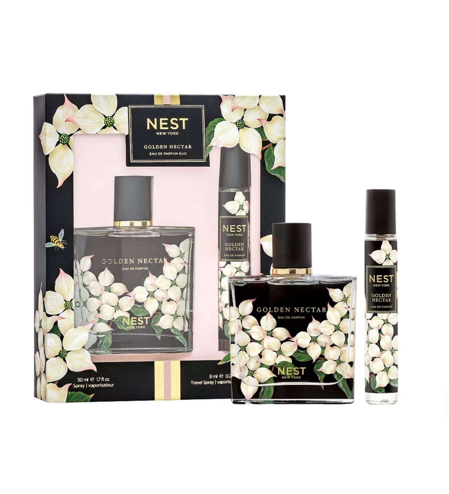 NEST New York Golden Nectar Eau De Parfum Duo 50 ml/1.7 fl oz 8 ml/0.27 fl oz - Buy Online on GoSupps.com