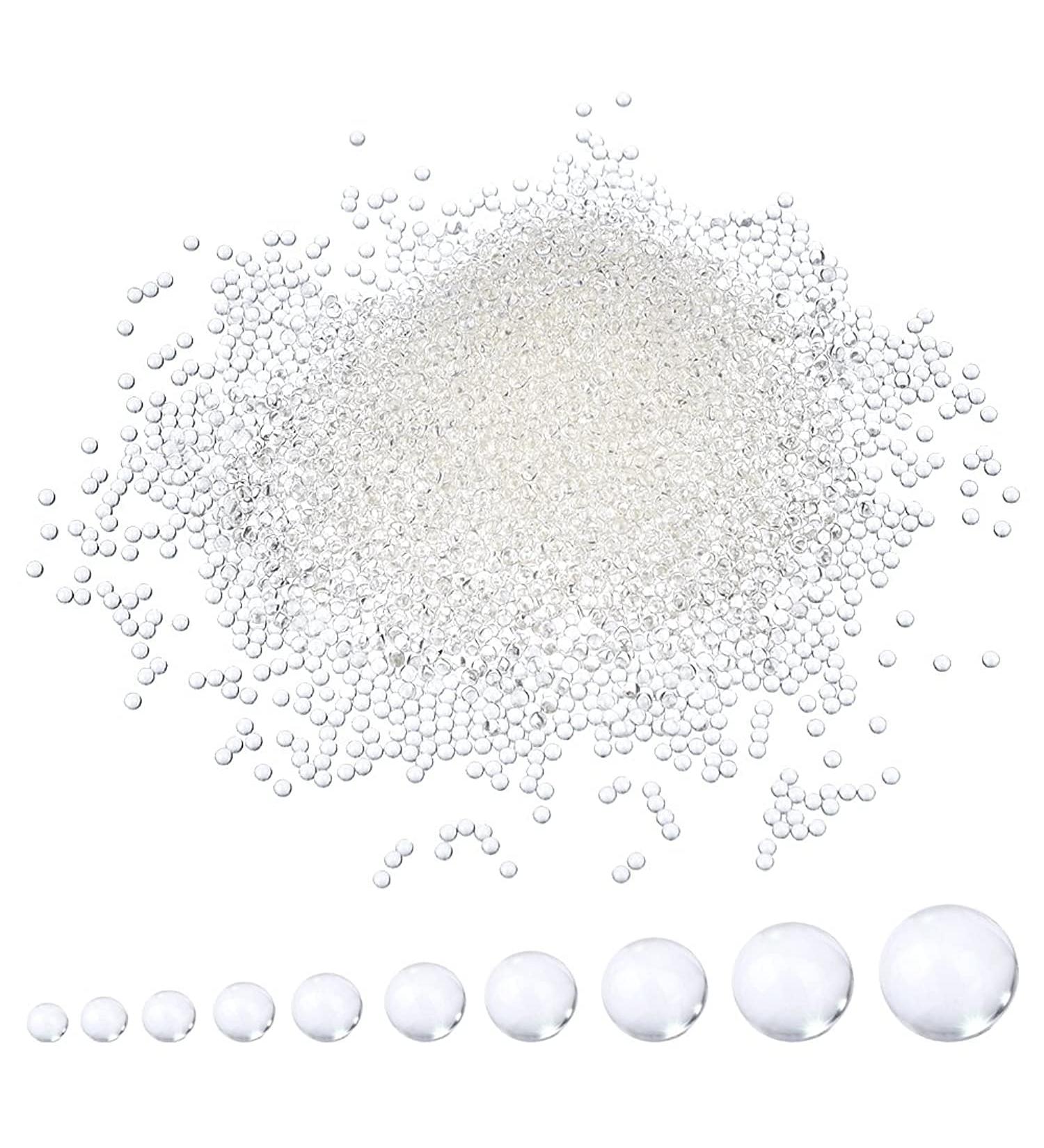 EBOOT 10000 Gel Soil Water Crystal Beads - Clear Jelly Water Gems Vase Filler - Buy Online on GoSupps.com