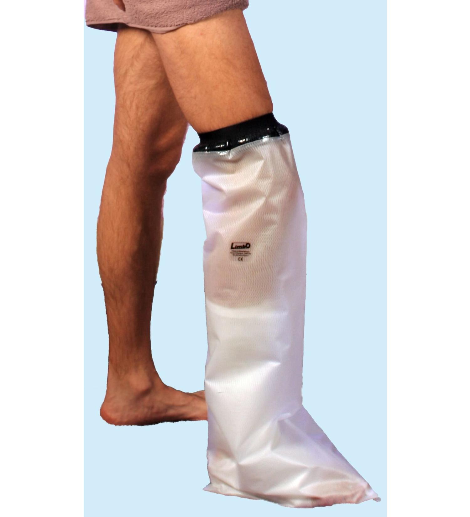 LIMBO Half Leg Shower and Bath Protector Knee Length Adult Long M80L