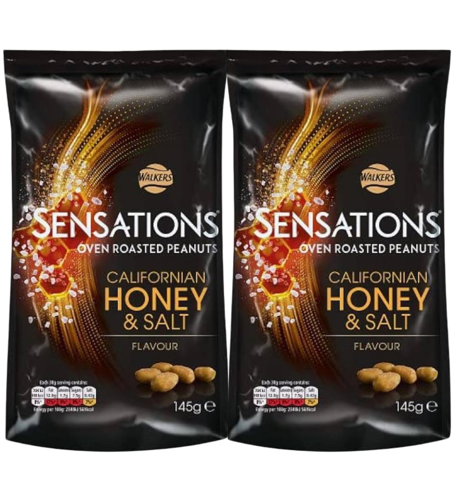Peanut Bundle With Sensations Honey & Salt Peanut 145g (2 Pack)