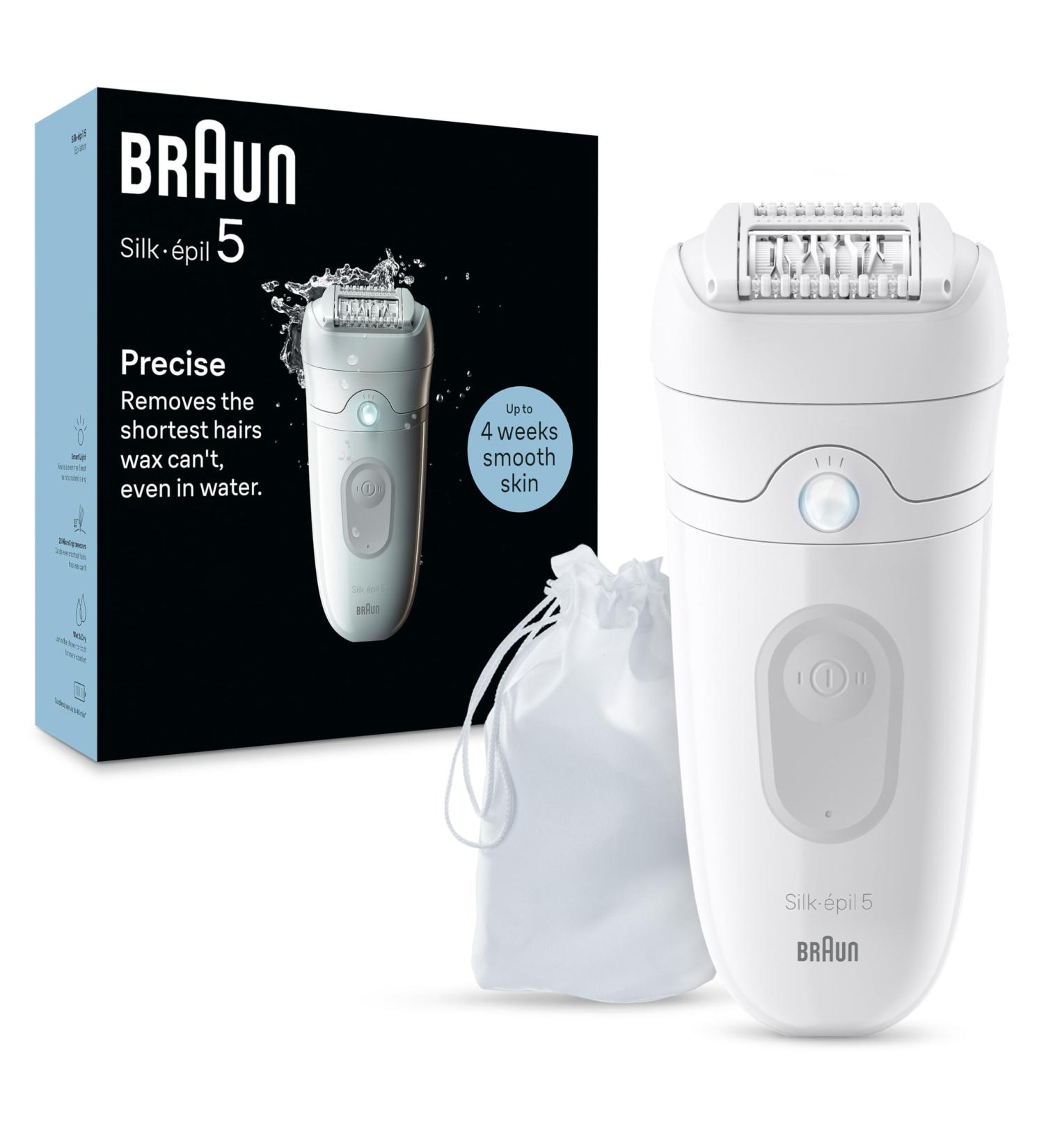 Braun Silk- pil 5 Epilator - Hair Removal Device for Women Wet & Dry Shaver & Trimmer SE5-011 Skin Contact Cap - International Shipping Available - Buy Online on GoSupps.com