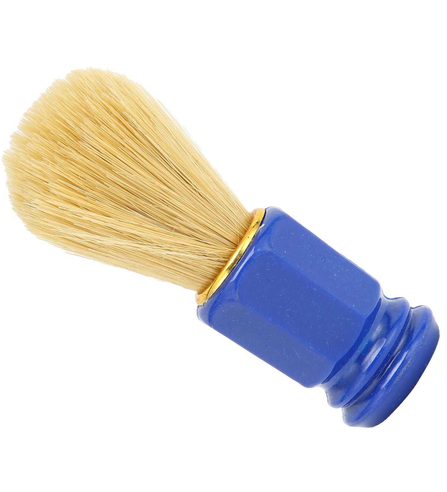 Men's Razor Brush & Hair Cleaning Tool - Essential Accessories for Home Hairdressers (Blue) - Buy Online on GoSupps.com