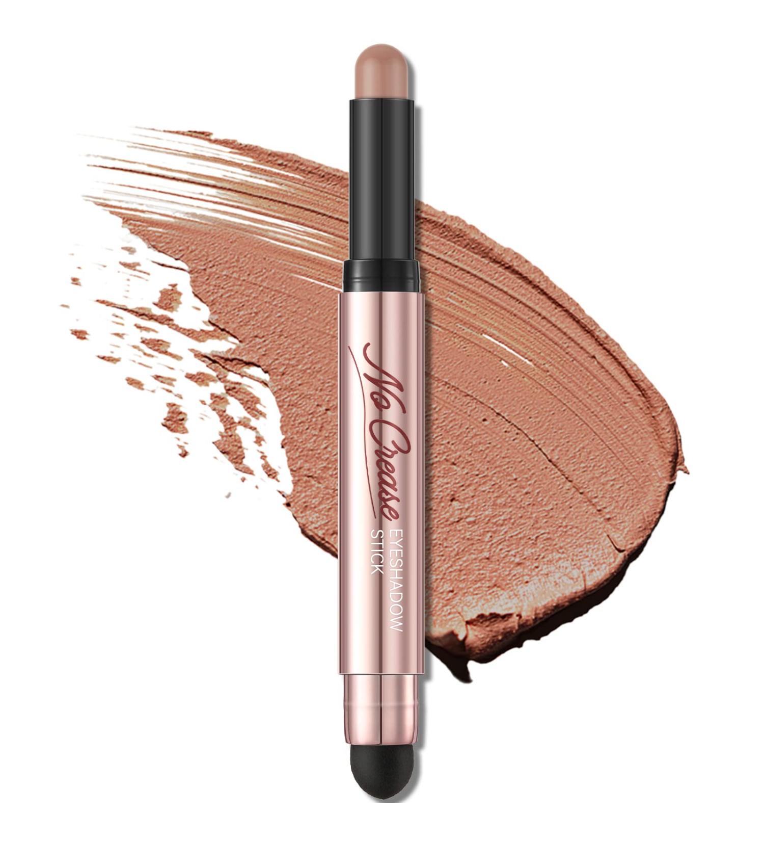 FOCALLURE No Crease Eyeshadow Stick - Matte & Shimmer Eye Shadow Pencil with Smudge-proof Formula - Waterproof Creamy Eye Shadow Stick with Built-in Smudger - APPLE ON MY EYES - Buy Online on GoSupps.com