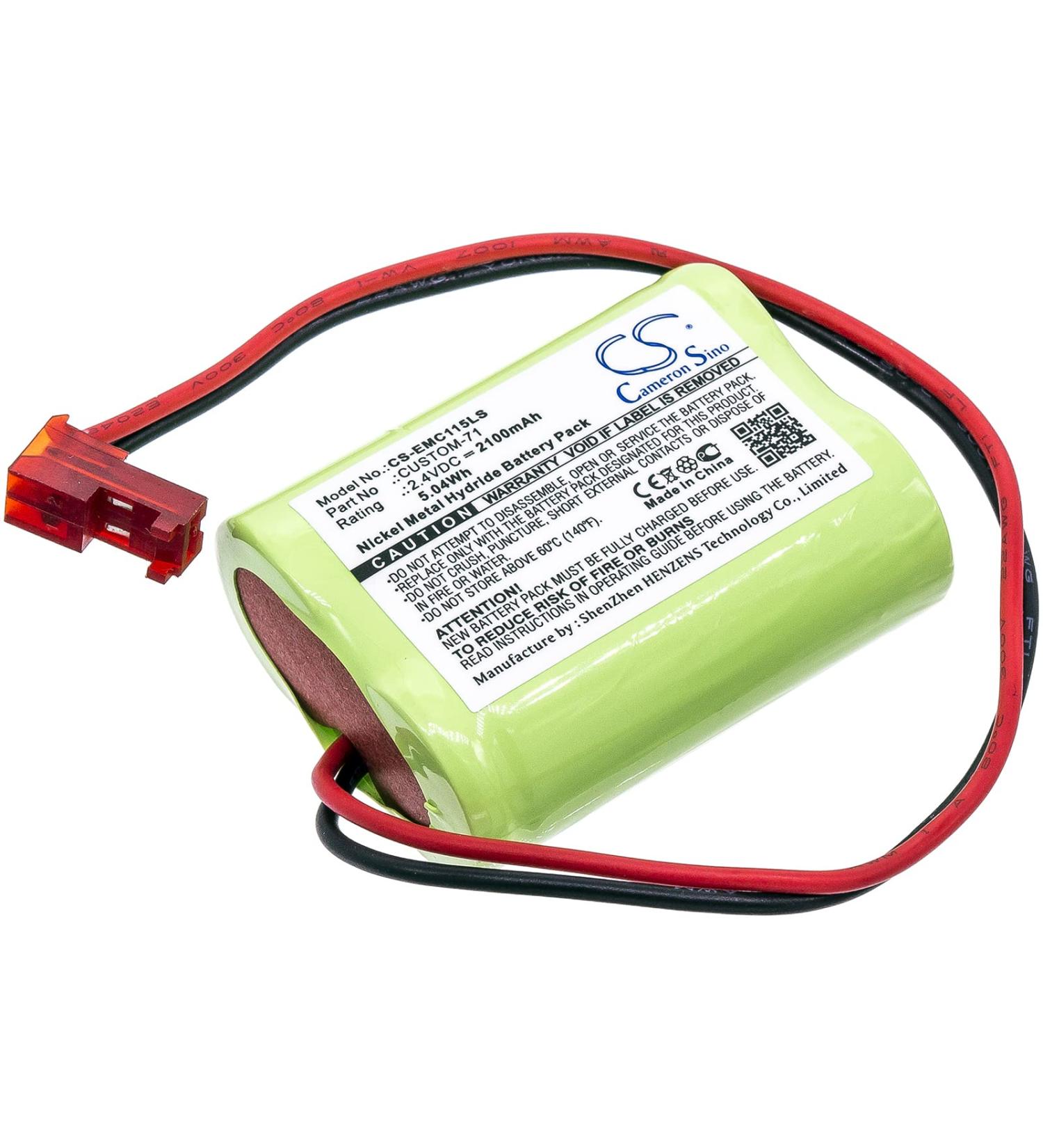2100mAh Battery for PCHA4/5-2-SR-LC 2.4V - High-performance Replacement for International Shipping - Buy Online on GoSupps.com