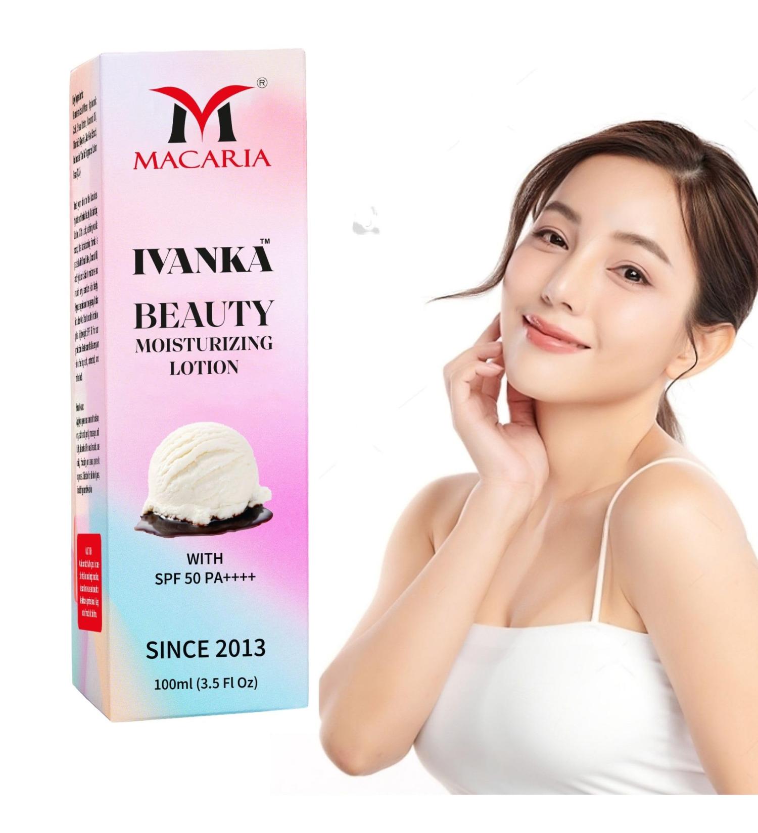 Macaria Cosmetics Ivanka Beauty Daily Healing Body lotion For Dry Skin Repairs Dry Skin & Retains Moisture Body And Hand Lotion - Buy Online on GoSupps.com