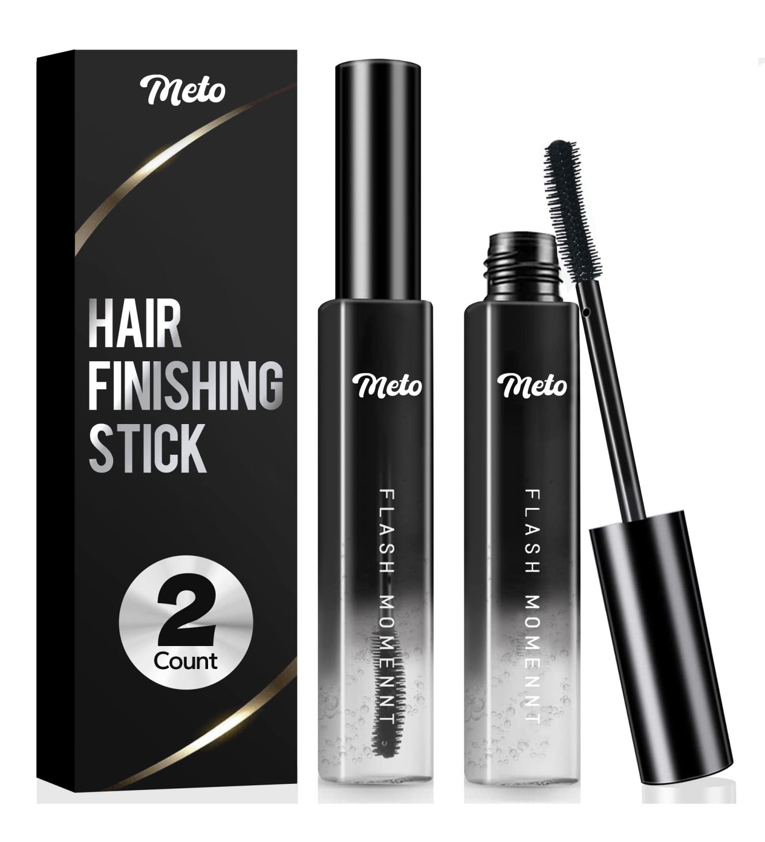 Meto Hair Finishing Stick (2 Pack) - Frizz Control & Flyaway Tamer, 0.61 oz Hair Gel Stick - No Grease, Small Broken Hair Solution - Buy Online on GoSupps.com