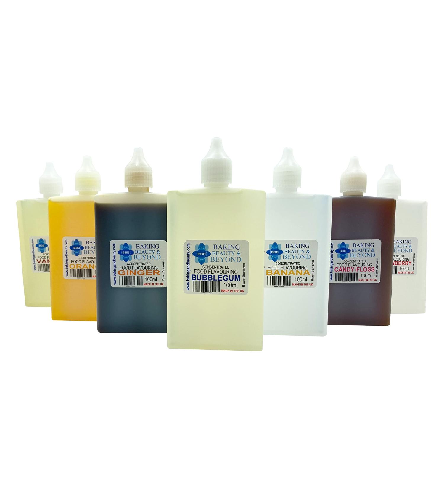 Baking Beauty and Beyond Concentrated Food Flavouring Oil - Dozen of Professional Quality Food Grade Flavouring Oil for Candy Making Baking Cooking Lip Balm and Lip Gloss - Passion Fruit (100ml)