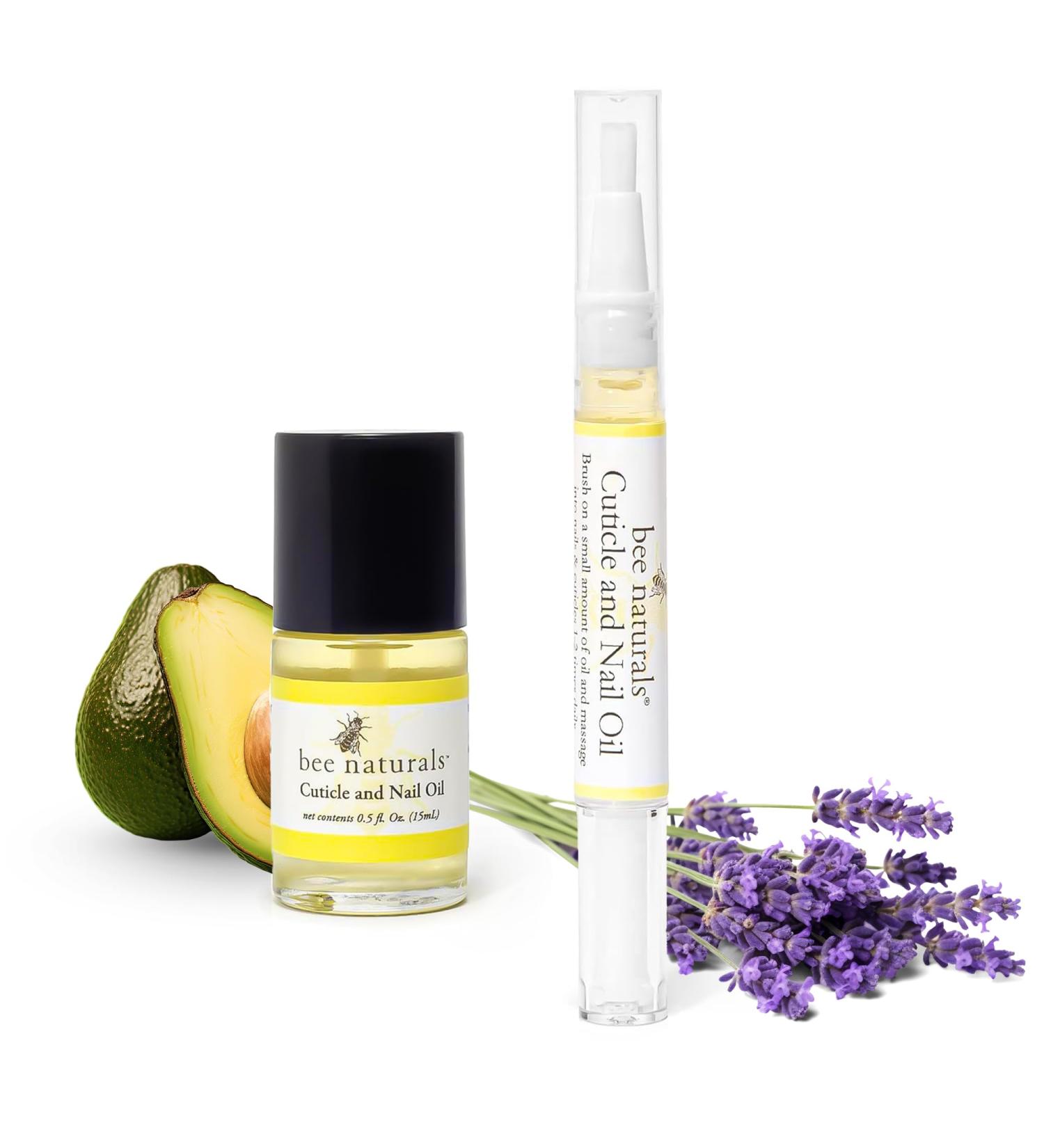 Shop Bee Naturals Nail & Cuticle Care Kit - Vitamin E Oil for Repair & Revitalization | Dryness Splitting & Hangnails Relief - Lavender Lemon Tea Tree Scents - Cruelty-Free & International Shipping - Buy Online on GoSupps.com