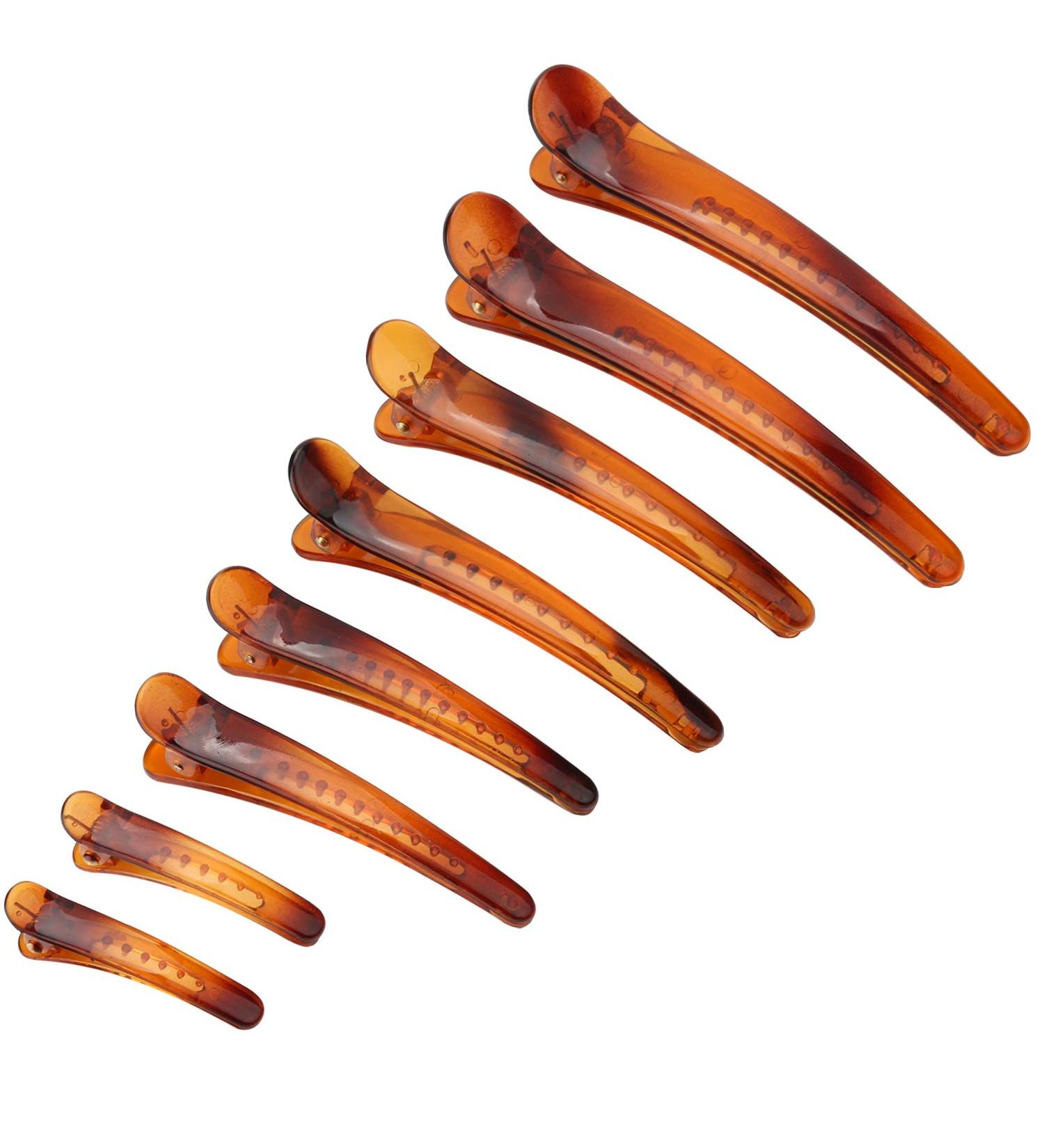 Sectioning Hair Pins Alligator Clips Plastic Hair Clamp Grips Hairdressing Styling Salon Tool Hair Accessories Non-slip Hair Barrettes for Women Girls and Hairdresser - Buy Online on GoSupps.com