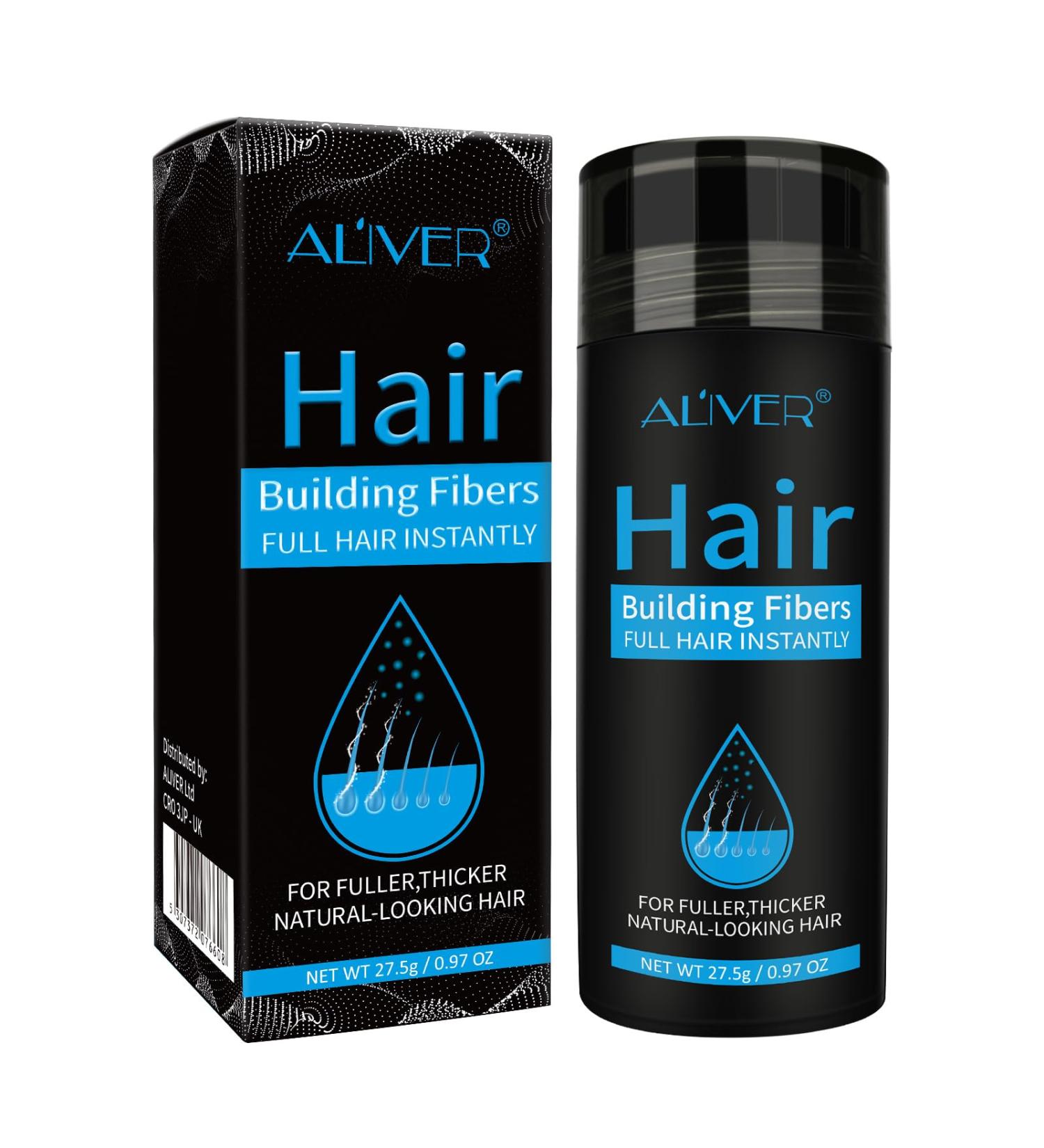 Shop Purple Hair Medium Brown - 100% Natural Keratin Hair Fiber Powder for Men & Women | Full-Looking Hair Solutions - Buy Online on GoSupps.com