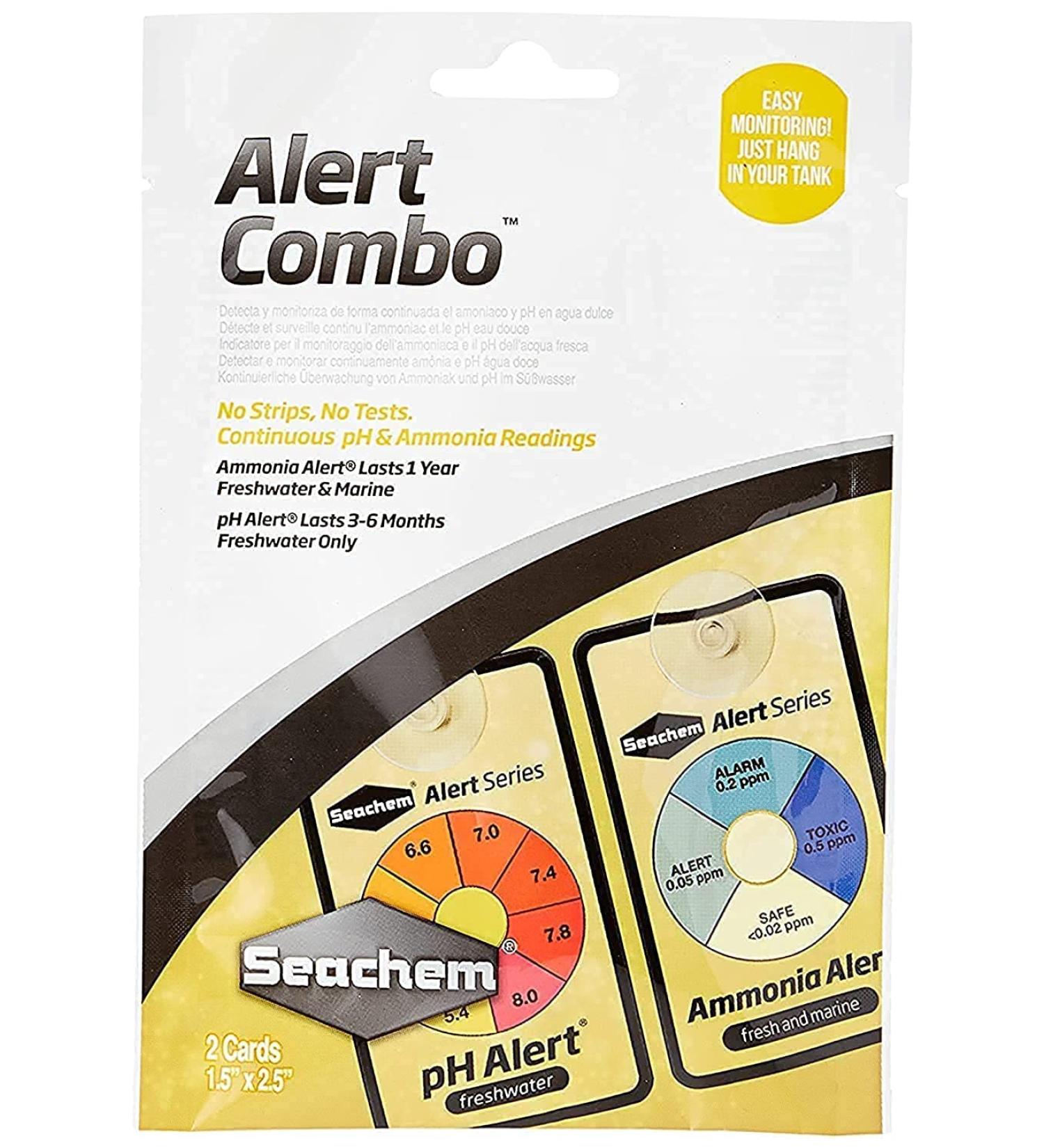 Seachem Alarm pH & Ammonia Monitor for Freshwater Accurate Reliable & Easy to Use - Buy Online on GoSupps.com