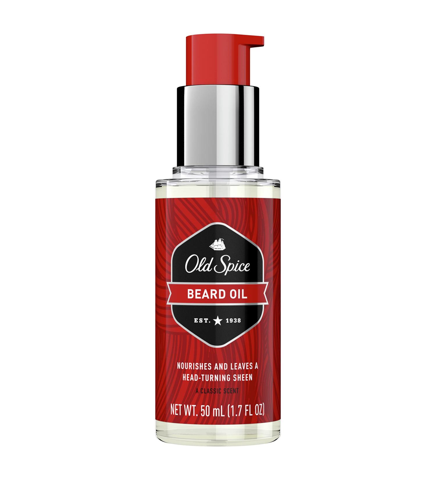 Old Spice Beard Oil for Men 1.7 oz - Grooming Essential for Smooth & Healthy Beards - Buy Online on GoSupps.com