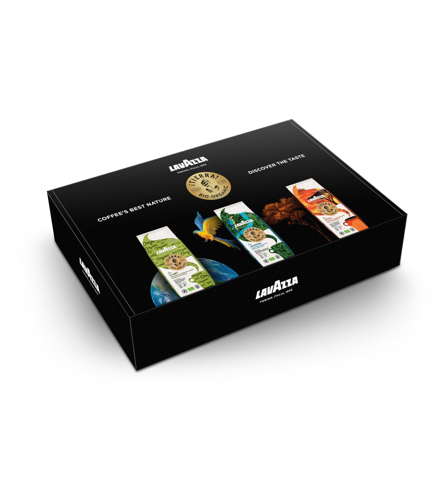 Buy Lavazza Tierra Organic Coffee Beans - 1500g (3 Packs) | Hand-Picked Fair Trade Coffee from Africa & Amazonia - Buy Online on GoSupps.com