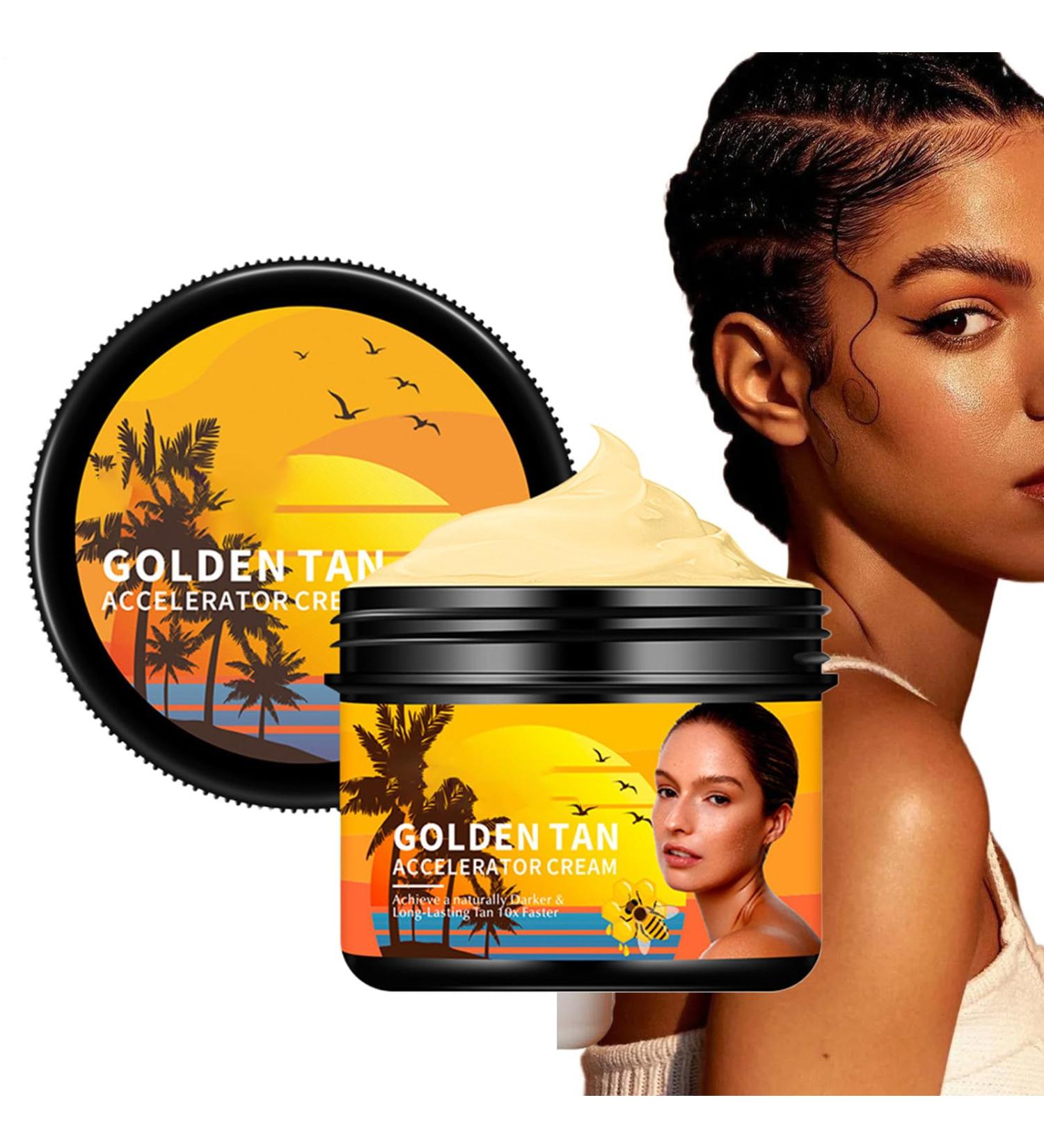  Generisch Tanning Cream | Fast Tanning Lotion Without Sun Long-Lasting Moisturizing Face Tanning Cream for Outdoor Use Sunbed - Buy Online on GoSupps.com