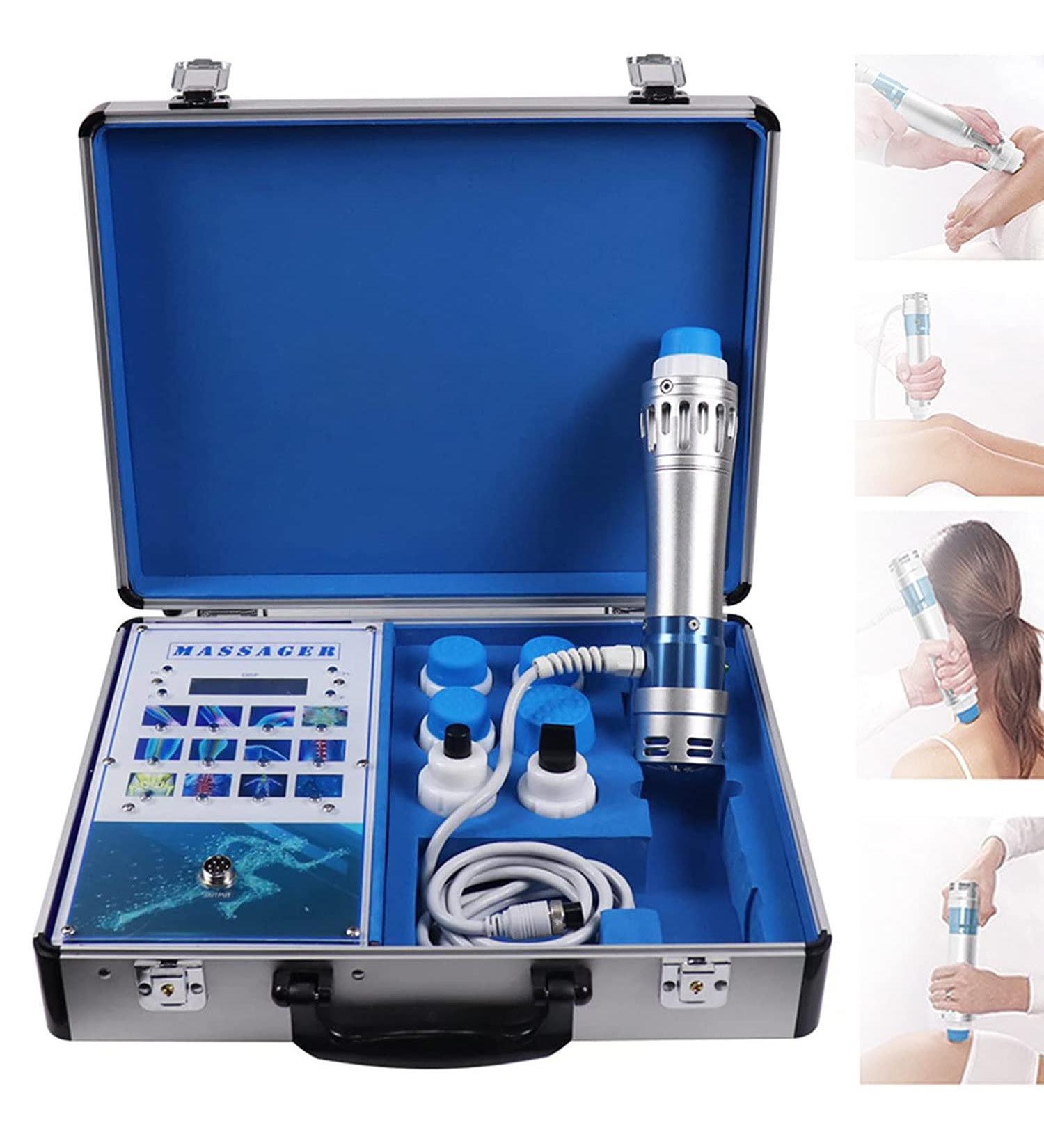 Shock Wave Therapy Device for ED & Pain Relief RSWT Treatment for Plantar Fasciitis Heel Pain & Tendonal Inflammation - International Shipping Available - Buy Online on GoSupps.com