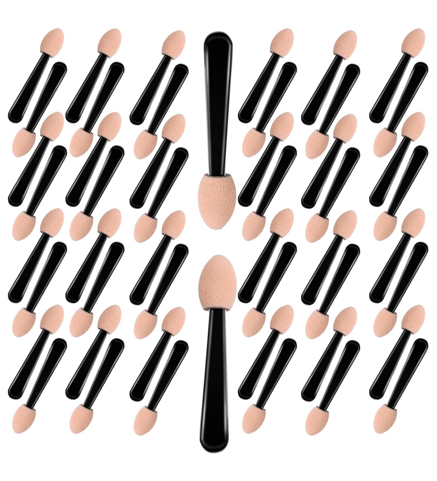 50-Piece Eye Shadow Brush Set - Professional Makeup Applicators & Sponges for Flawless Cosmetic Application - Buy Online on GoSupps.com