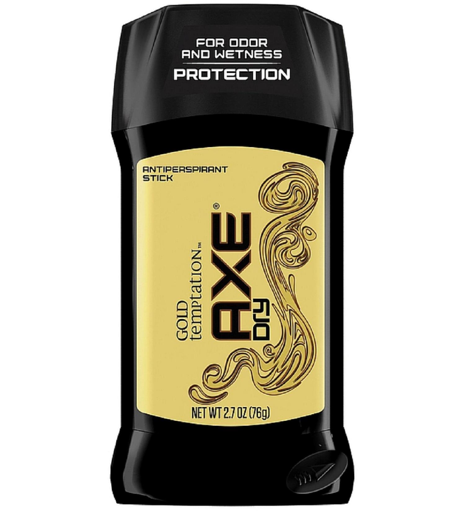 AXE Antiperspirant Deodorant Stick for Men Gold Temptation 2.7 oz