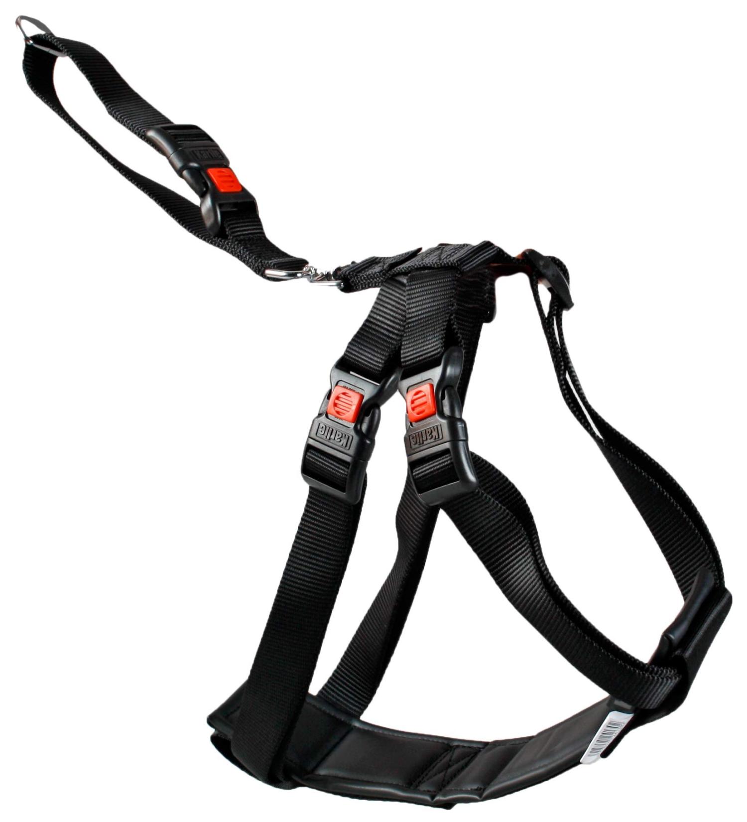 Buy Karlie Car Safety Harness - Nylon Size L (35-50 cm Black) | Secure Your Pet for Safe Travels - Buy Online on GoSupps.com