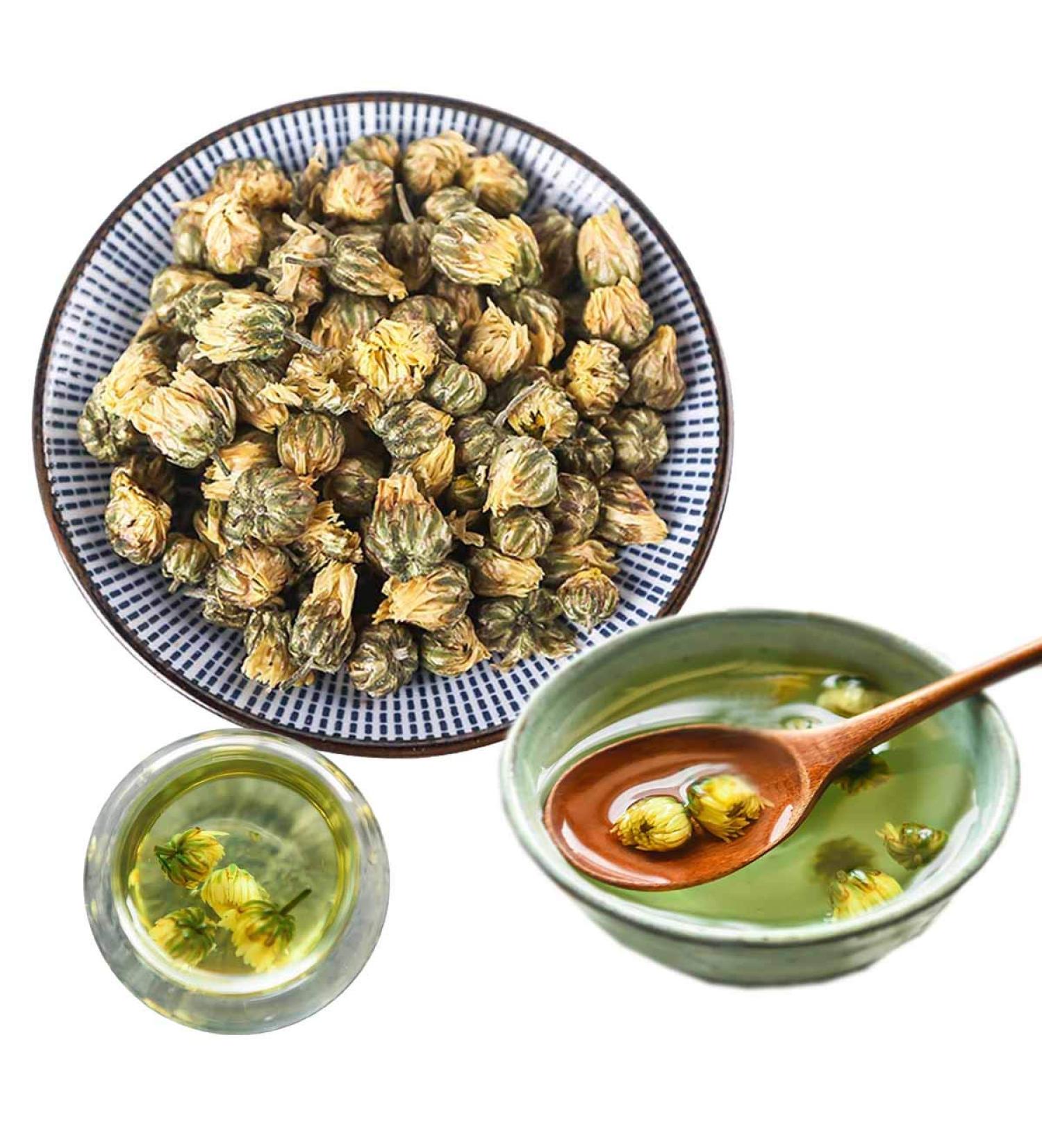Tisane chinoise Th de chrysanth me sauvage Nouveau th parfum Th vert Soins de sant Fleurs th Top-Grade Healthy Green Food (250) - Buy Online on GoSupps.com