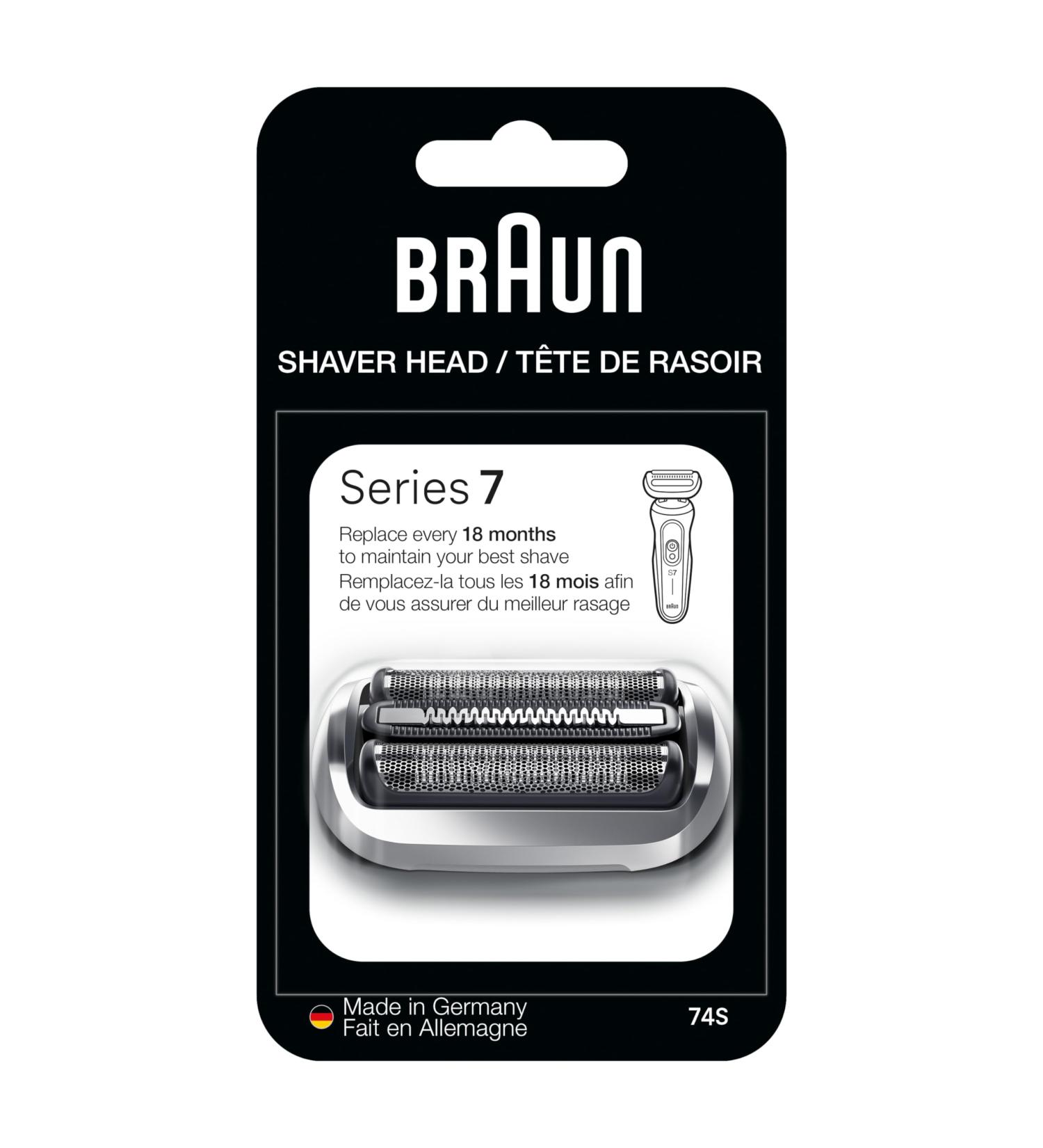 Buy Braun Series 7 Replacement Shaving Head 74S - Efficient Shave Like New Compatible with Electric Shavers - International Shipping Available - Buy Online on GoSupps.com