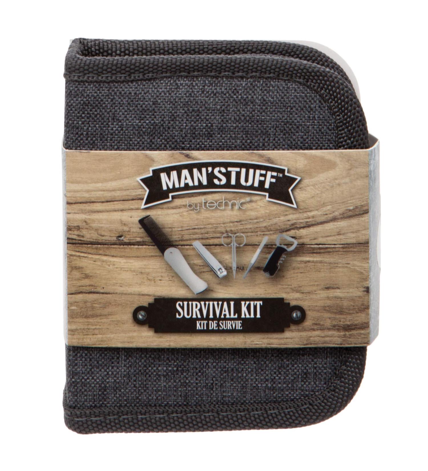 Man Stuff 999703 Survival Kit - Ultimate Gray Gear for Every Adventure | International Shipping Available - Buy Online on GoSupps.com