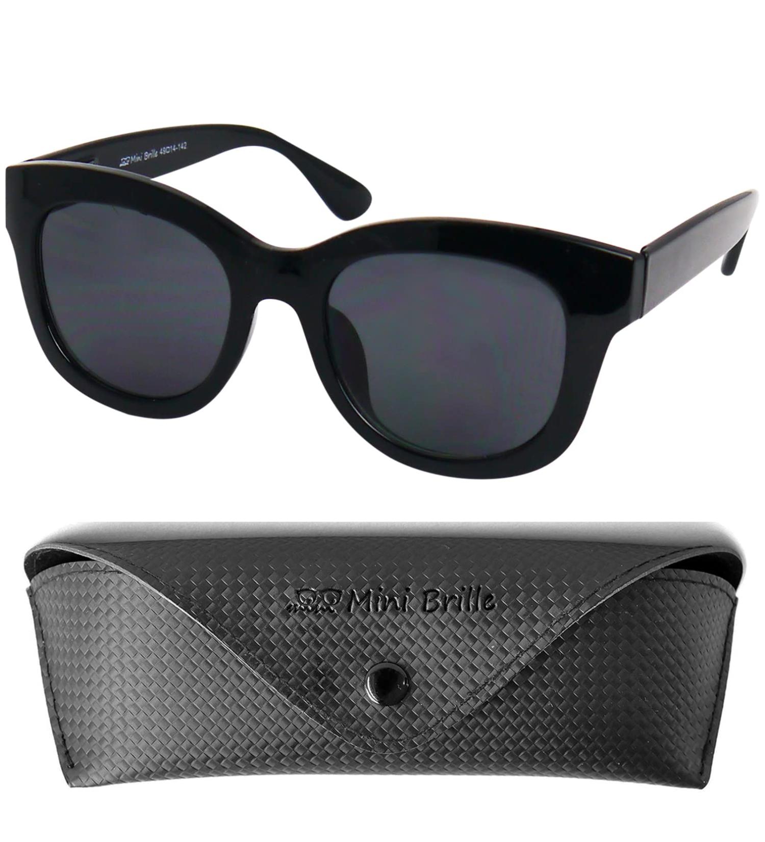 Stylish Retro Mini Glasses | Prescription Sunglasses for Women | Thick Frame Large Lenses Free Case - 2.5 Diopters - Buy Online on GoSupps.com