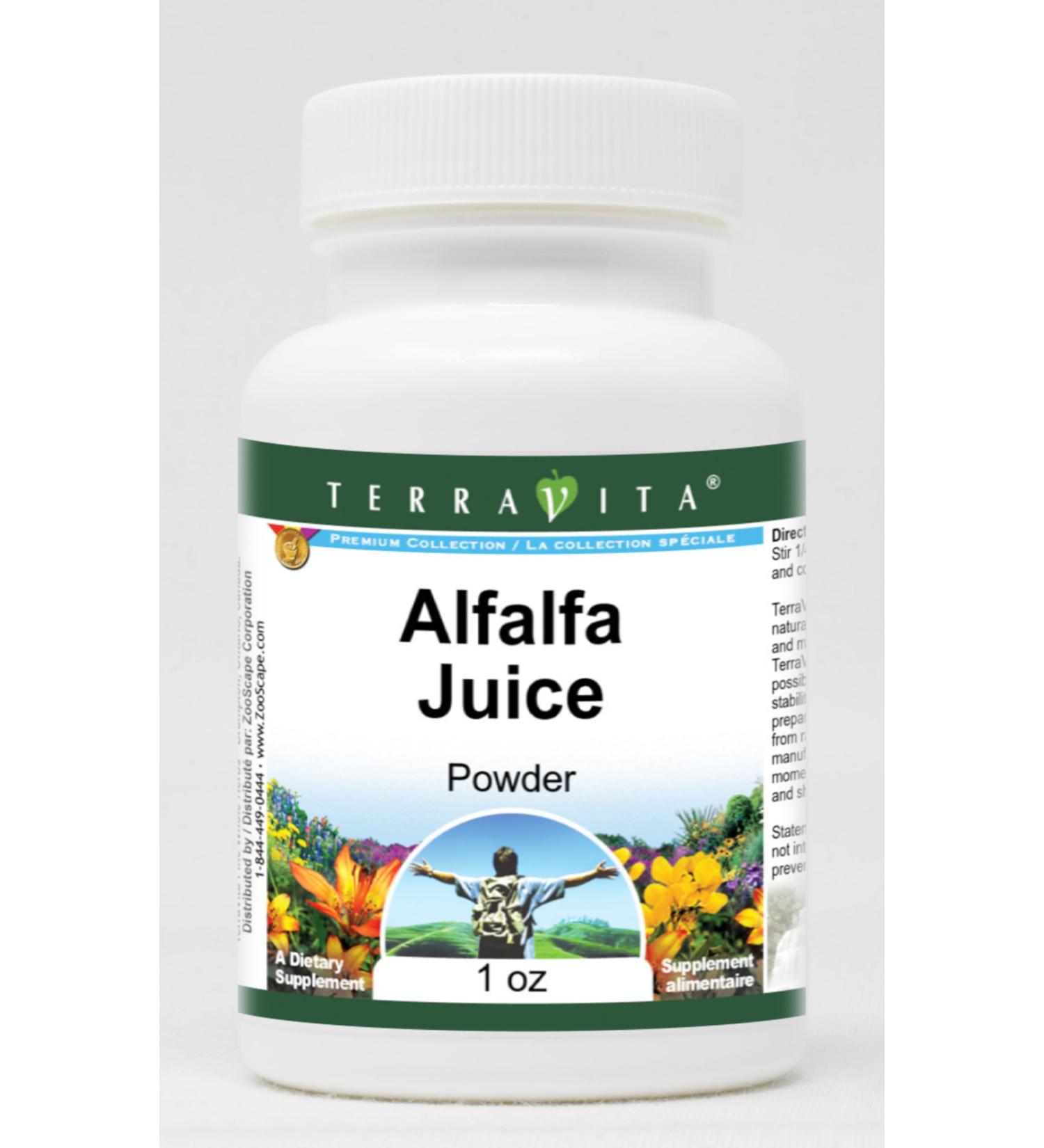 Alfalfa Juice Powder (1 oz ZIN: 518843) - Buy Online on GoSupps.com